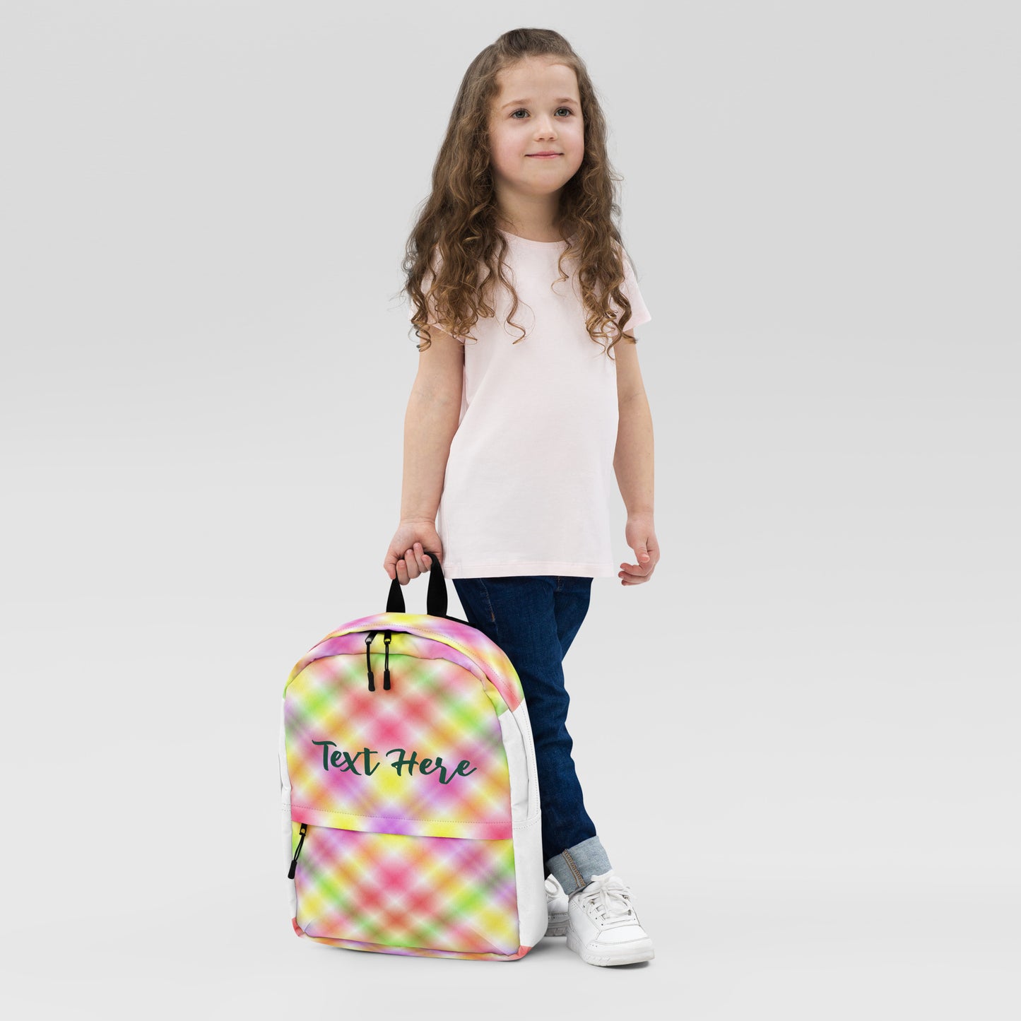 Personalized Green Yellow Red Backpack