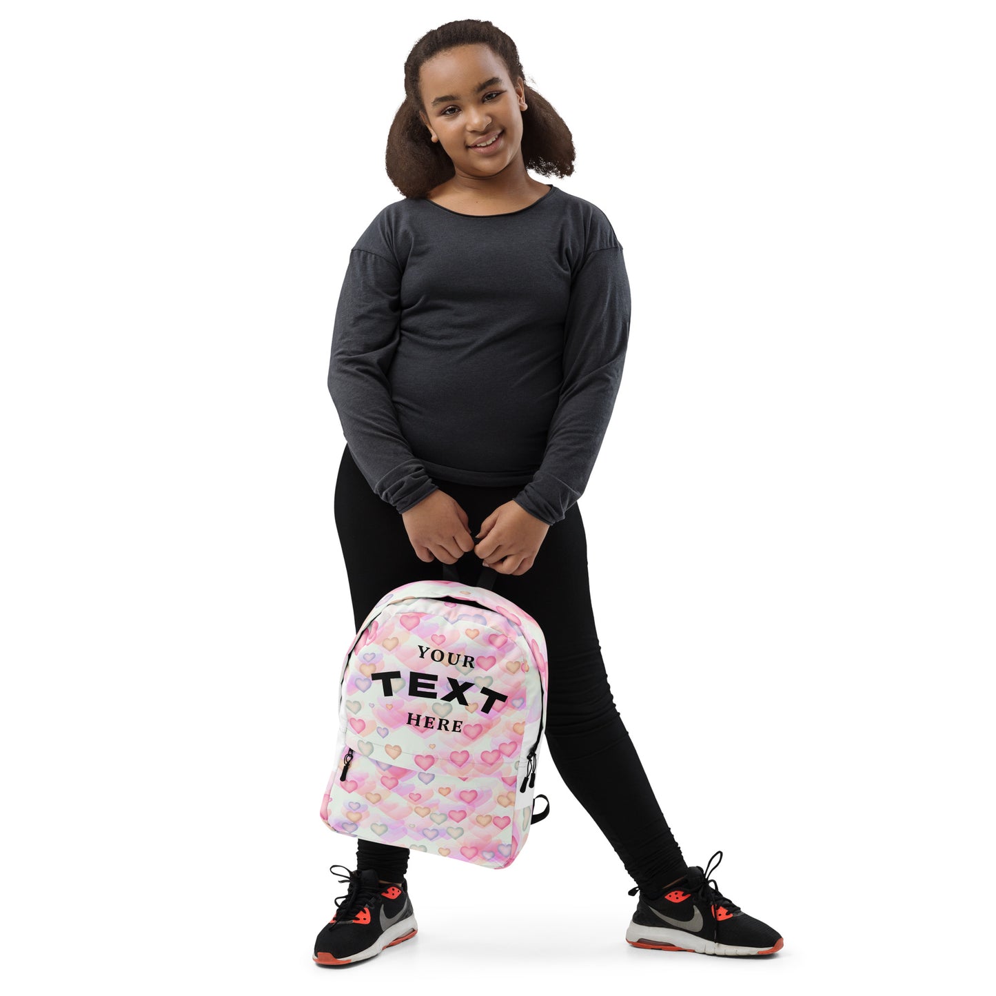 Watercolor Hearts Backpack