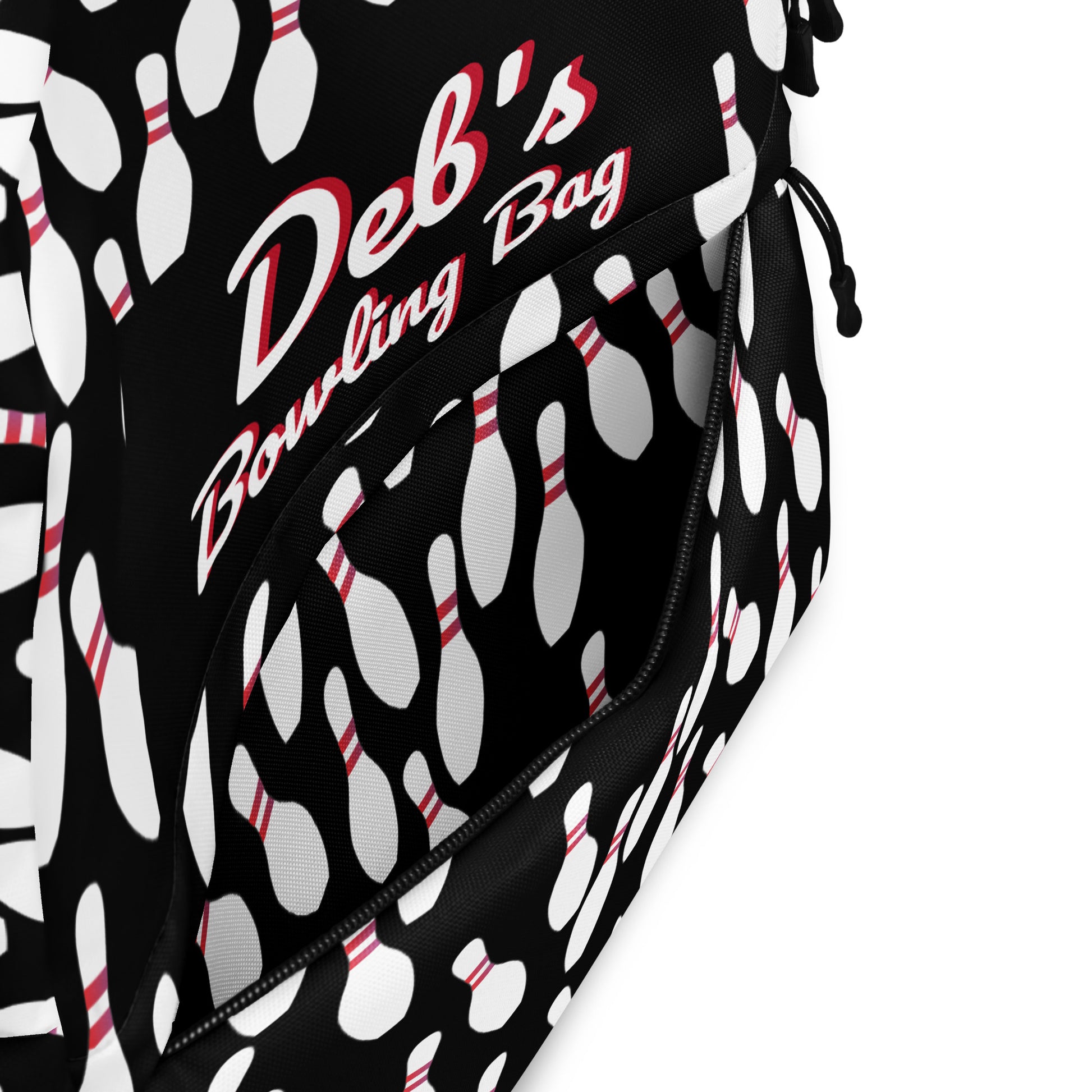 Personalized Bowling Pin Backpack