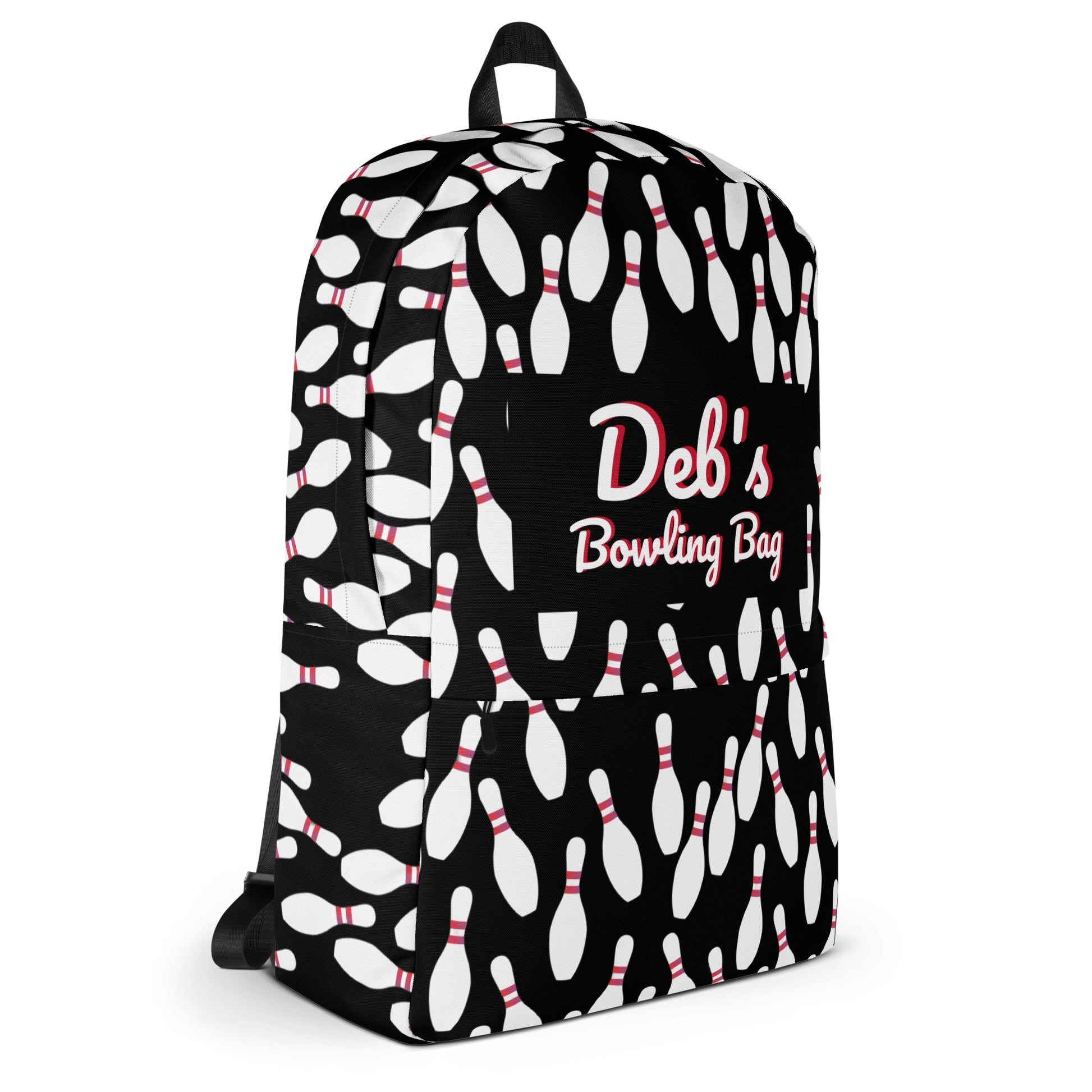 Personalized Bowling Pin Backpack