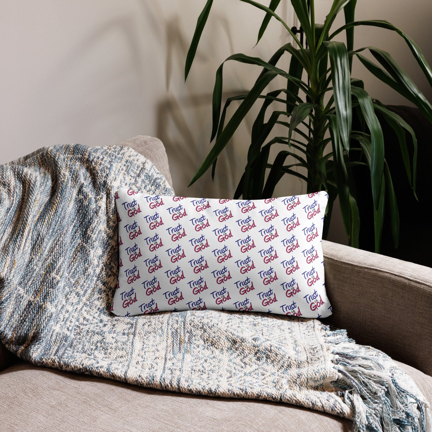 Trust in God Basic Pillow