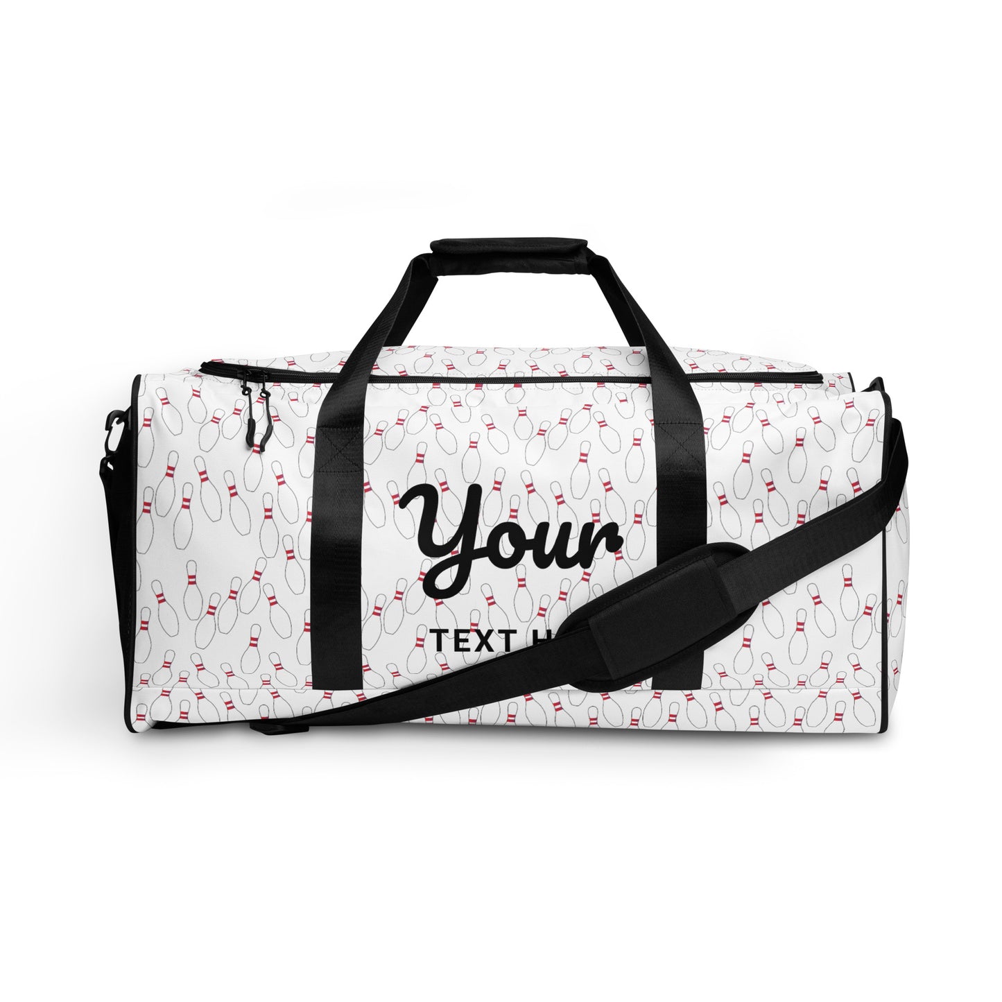 Personalized Bowing Pin Duffle Bag Default Title