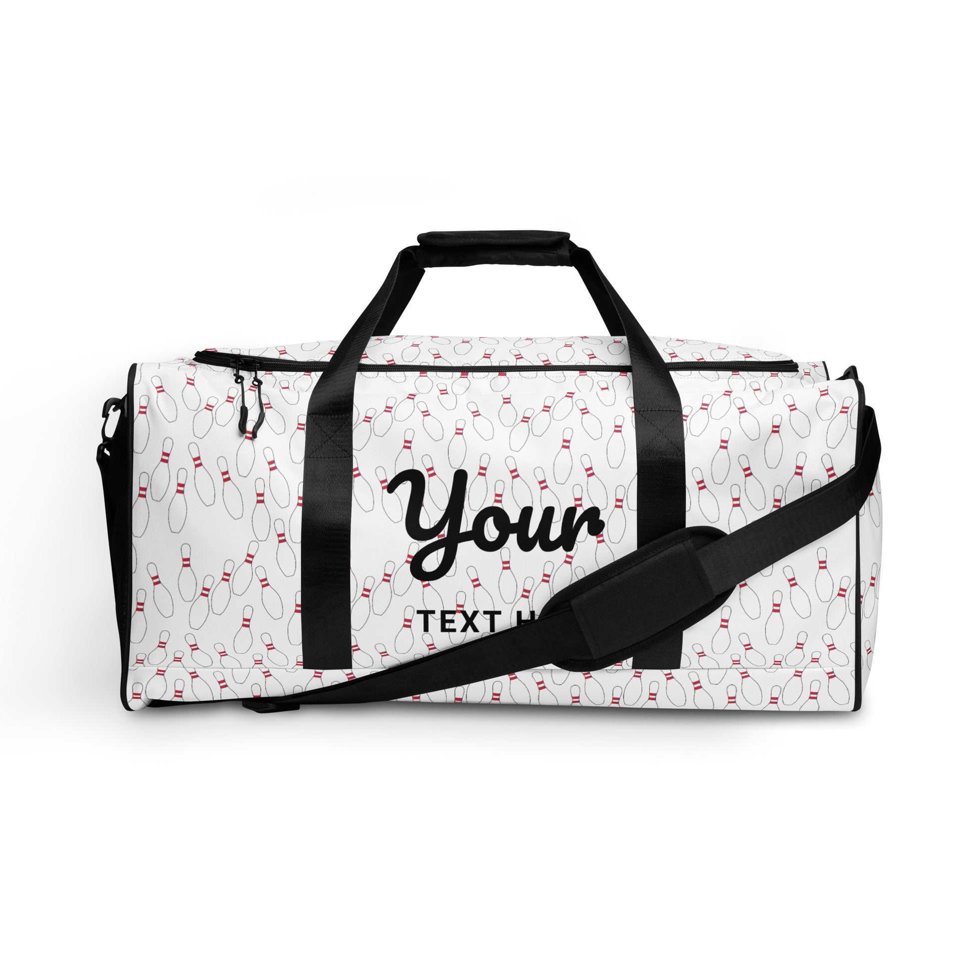 Personalized Bowing Pin Duffle Bag Default Title