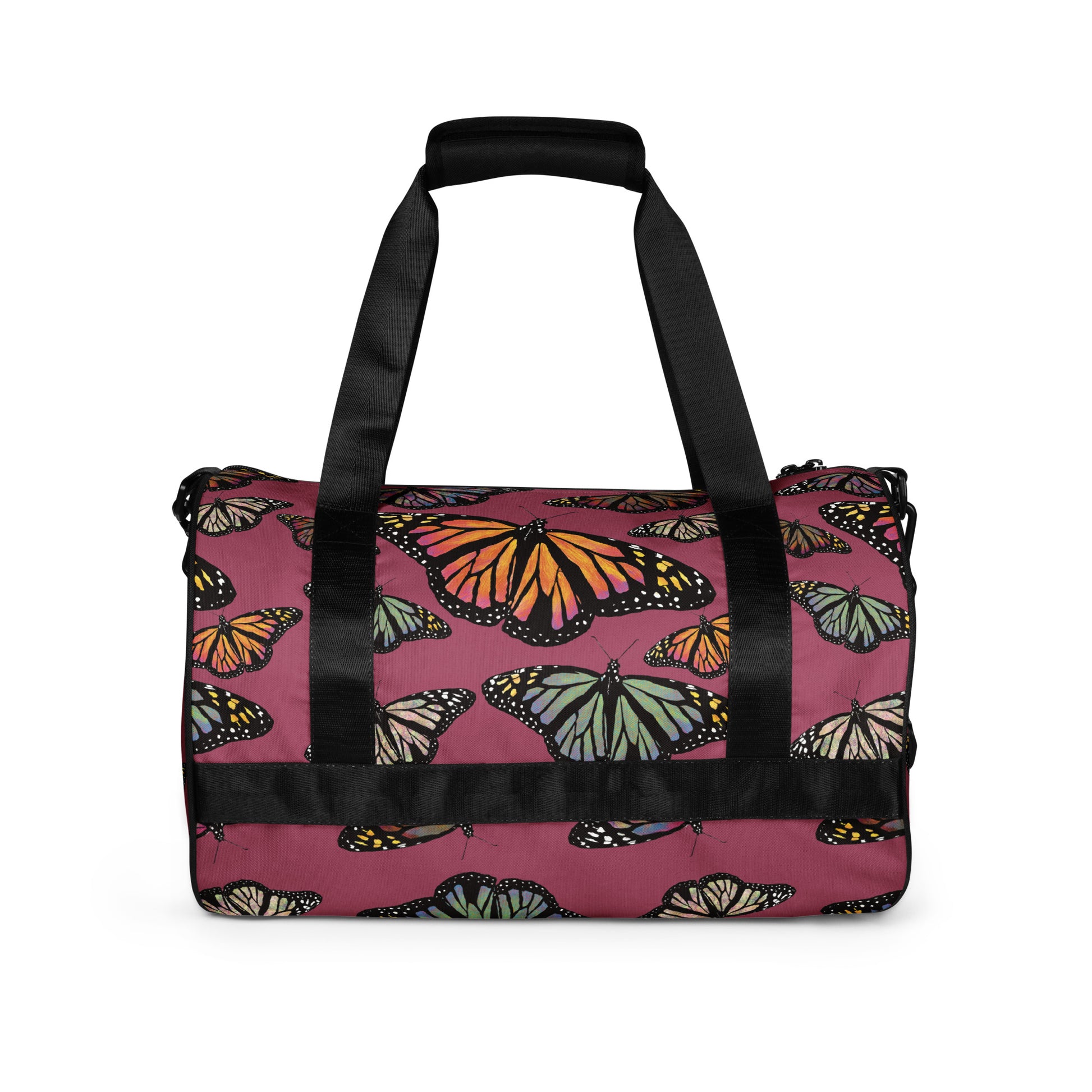 Colorful Butterfly All-over print gym bag