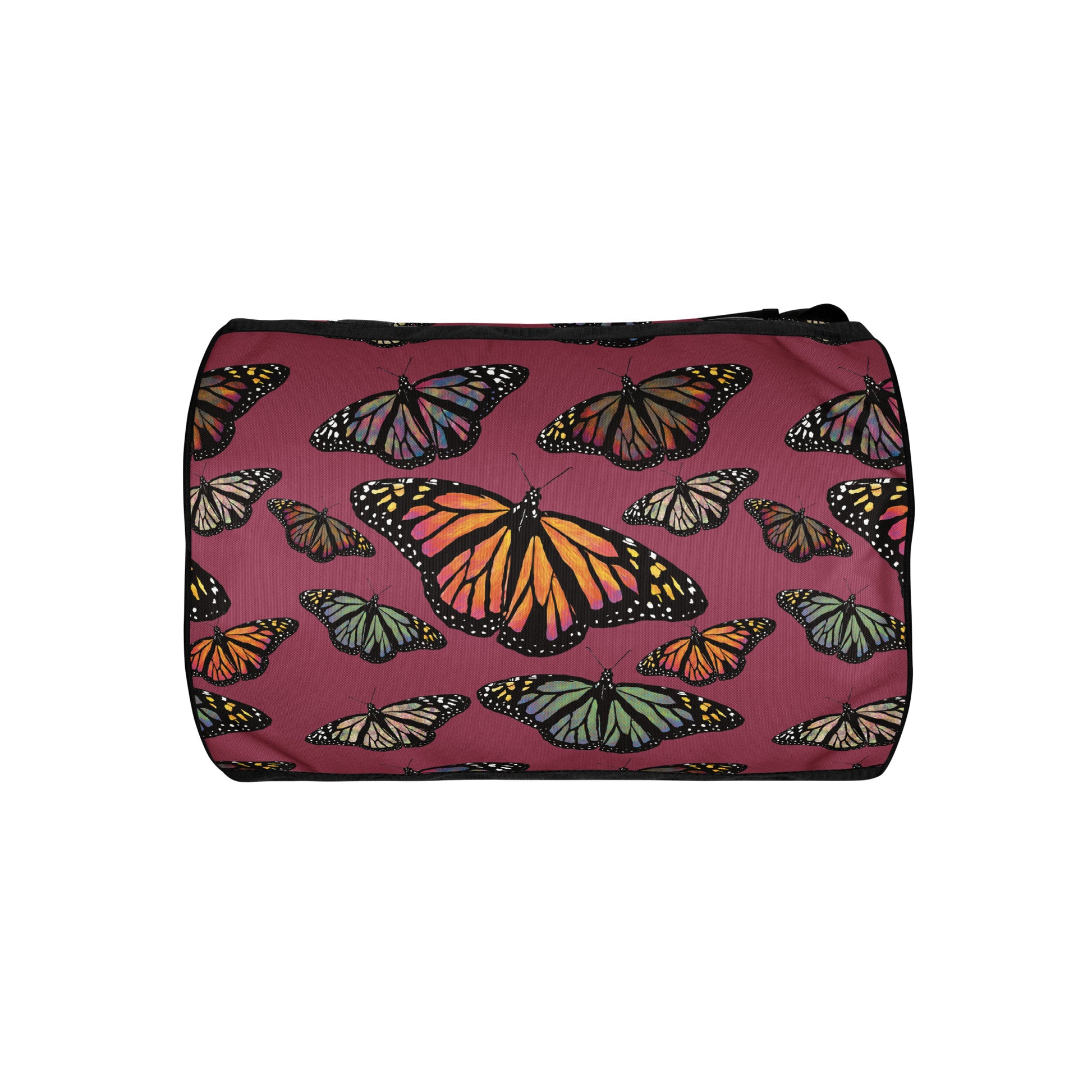 Colorful Butterfly All-over print gym bag