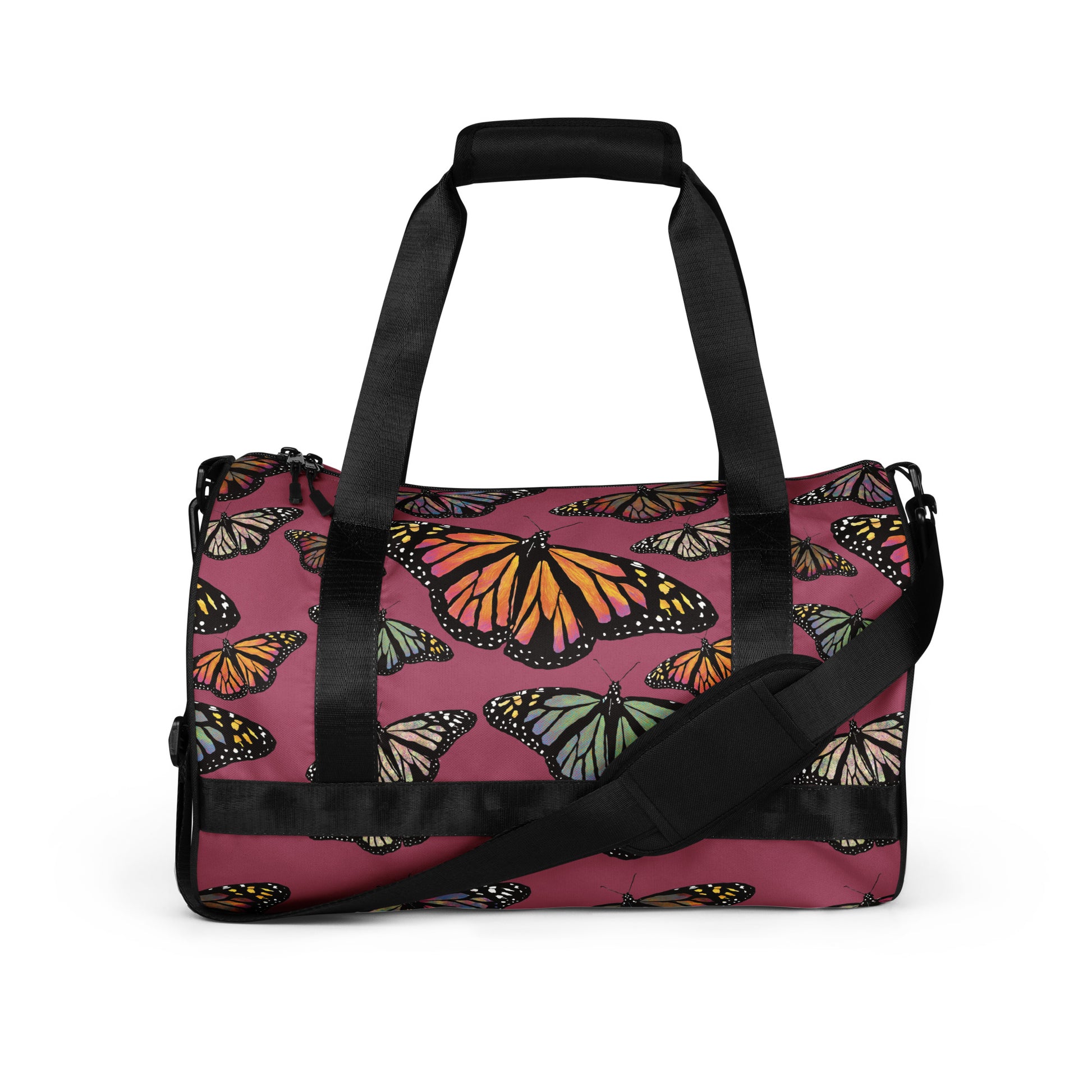 Colorful Butterfly All-over print gym bag Default Title