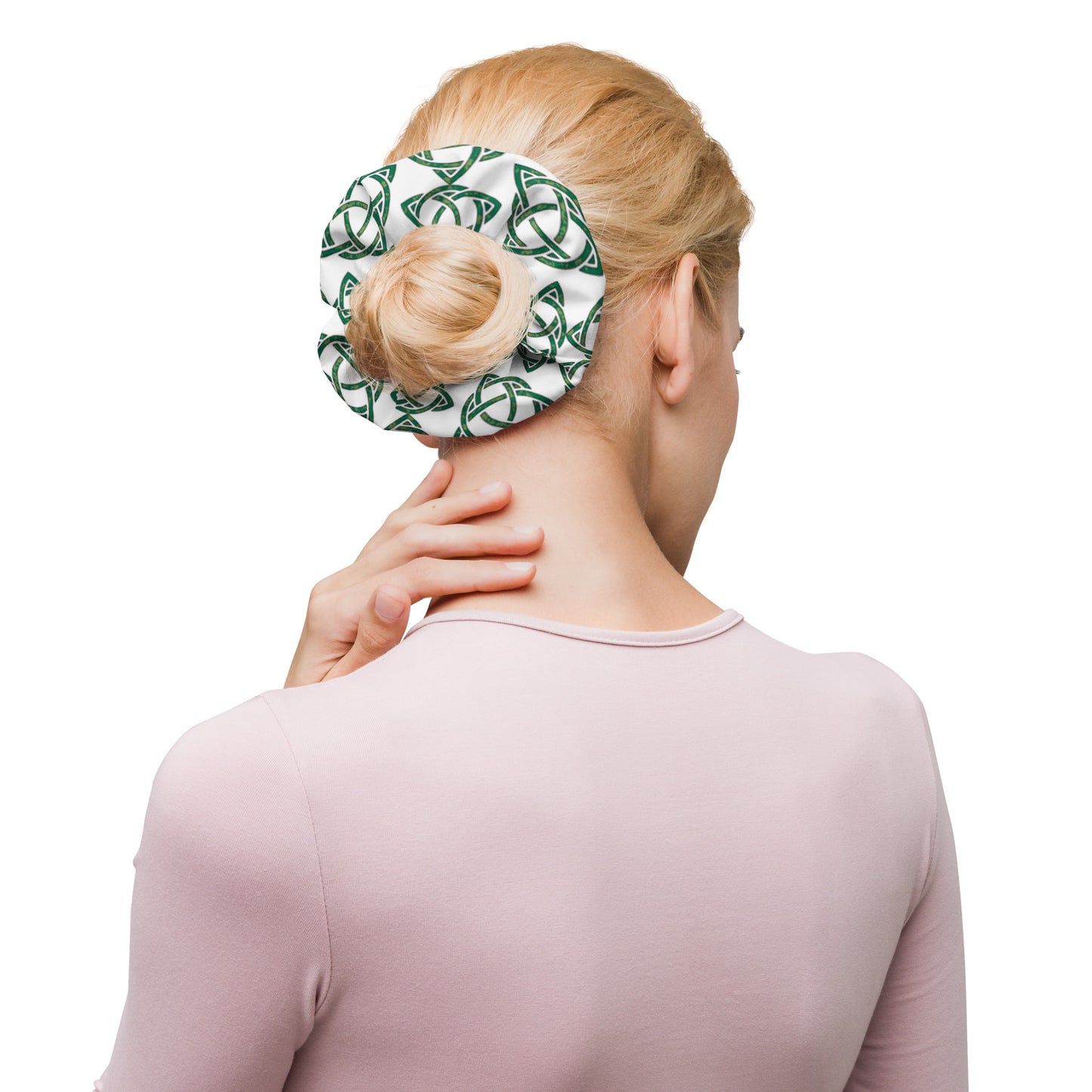 Celtic Knot Triquetra Scrunchie Default Title