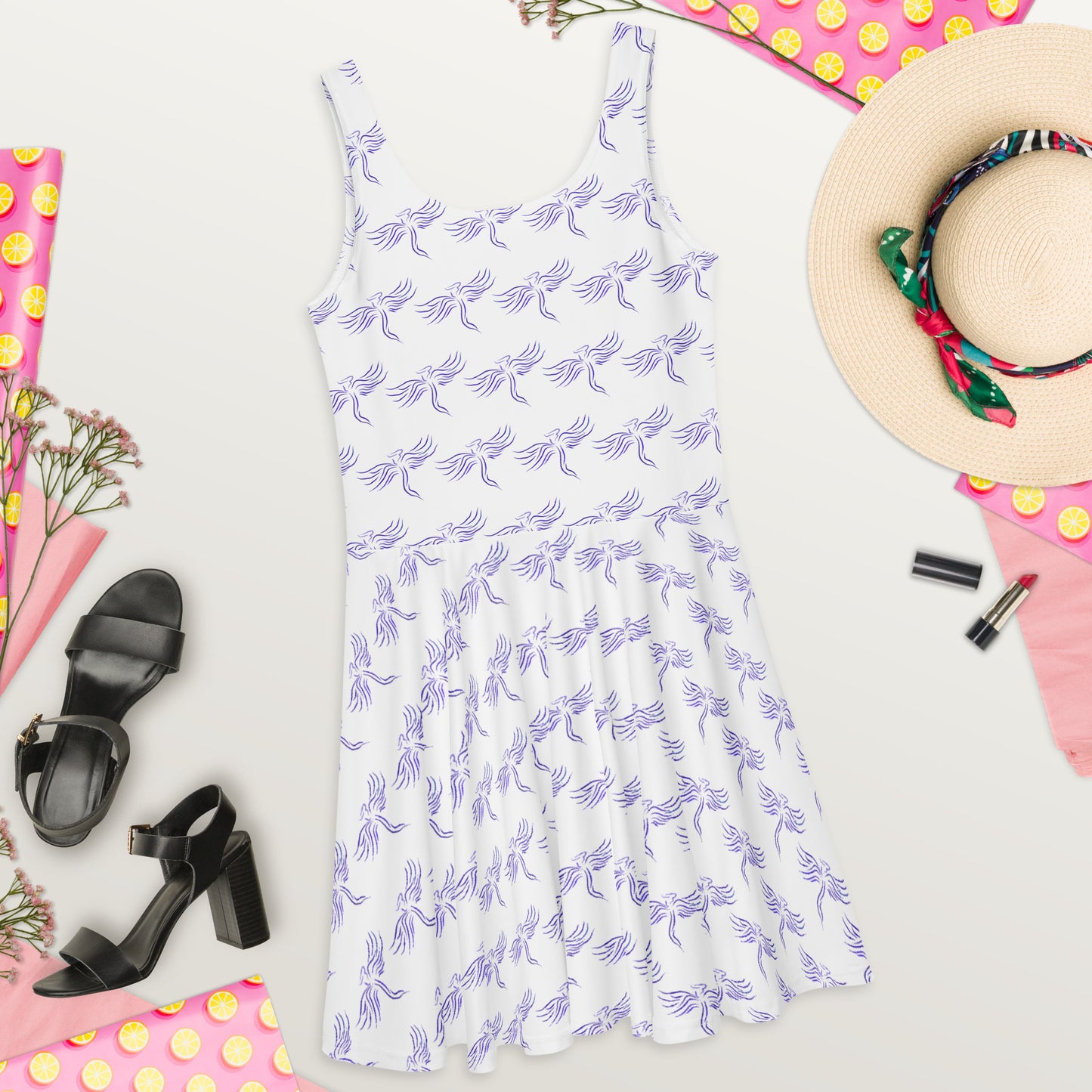 Guardian Angel Skater Dress