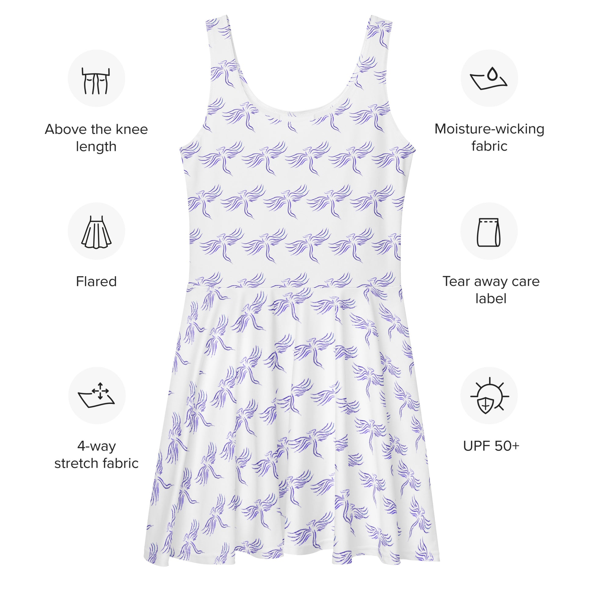 Guardian Angel Skater Dress