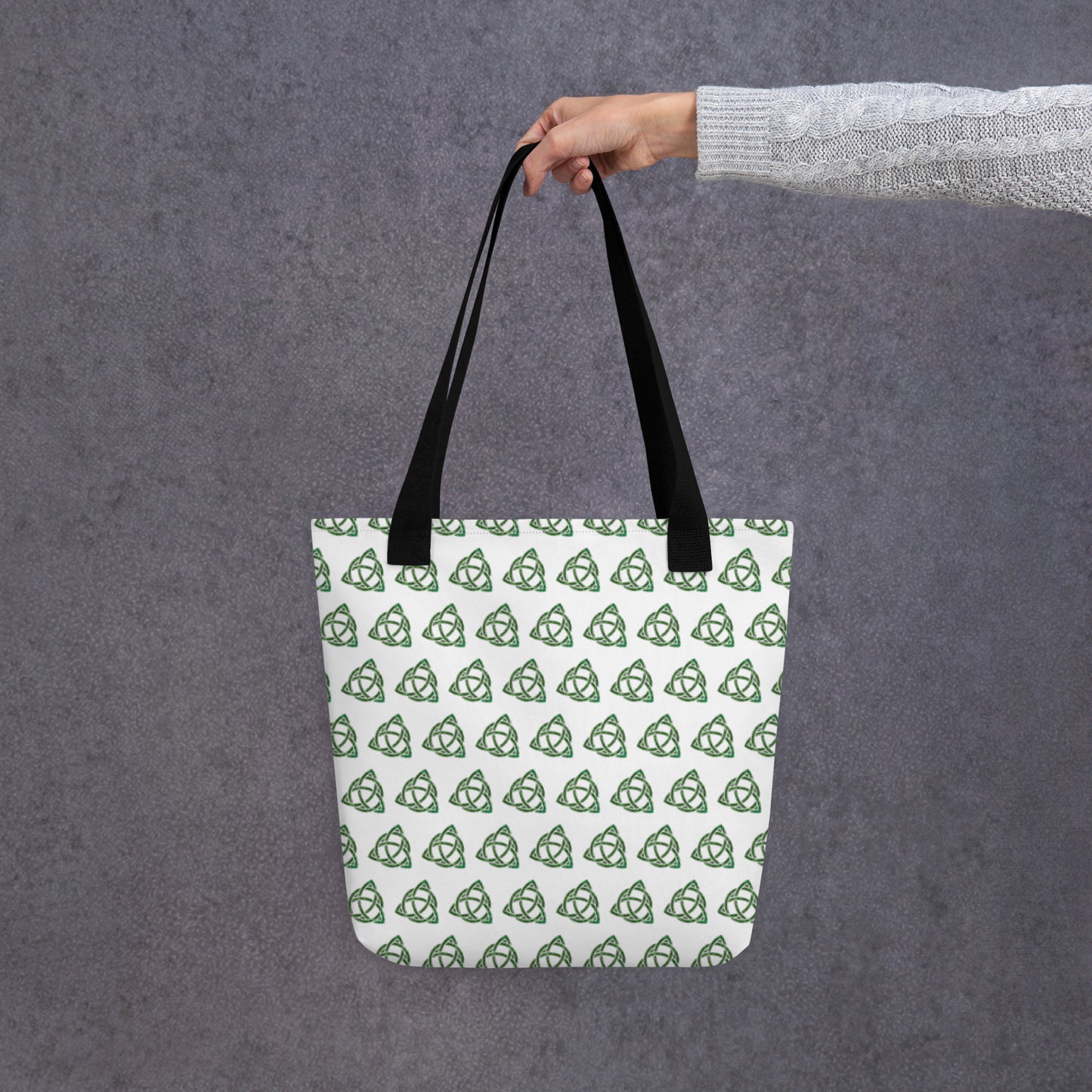 Celtic Knot Triquetra Tote Bag Default Title