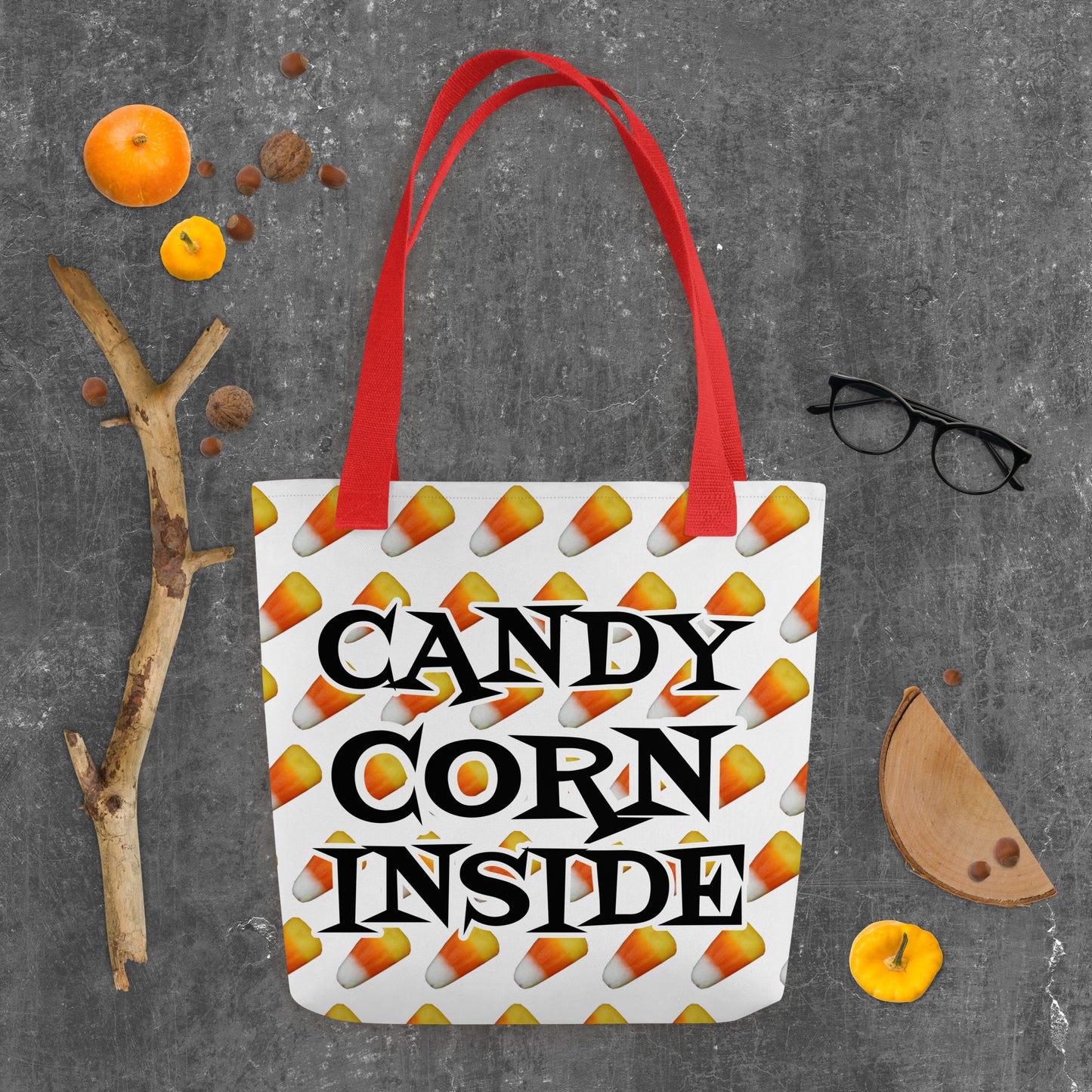 Candy Corn Tote bag Red