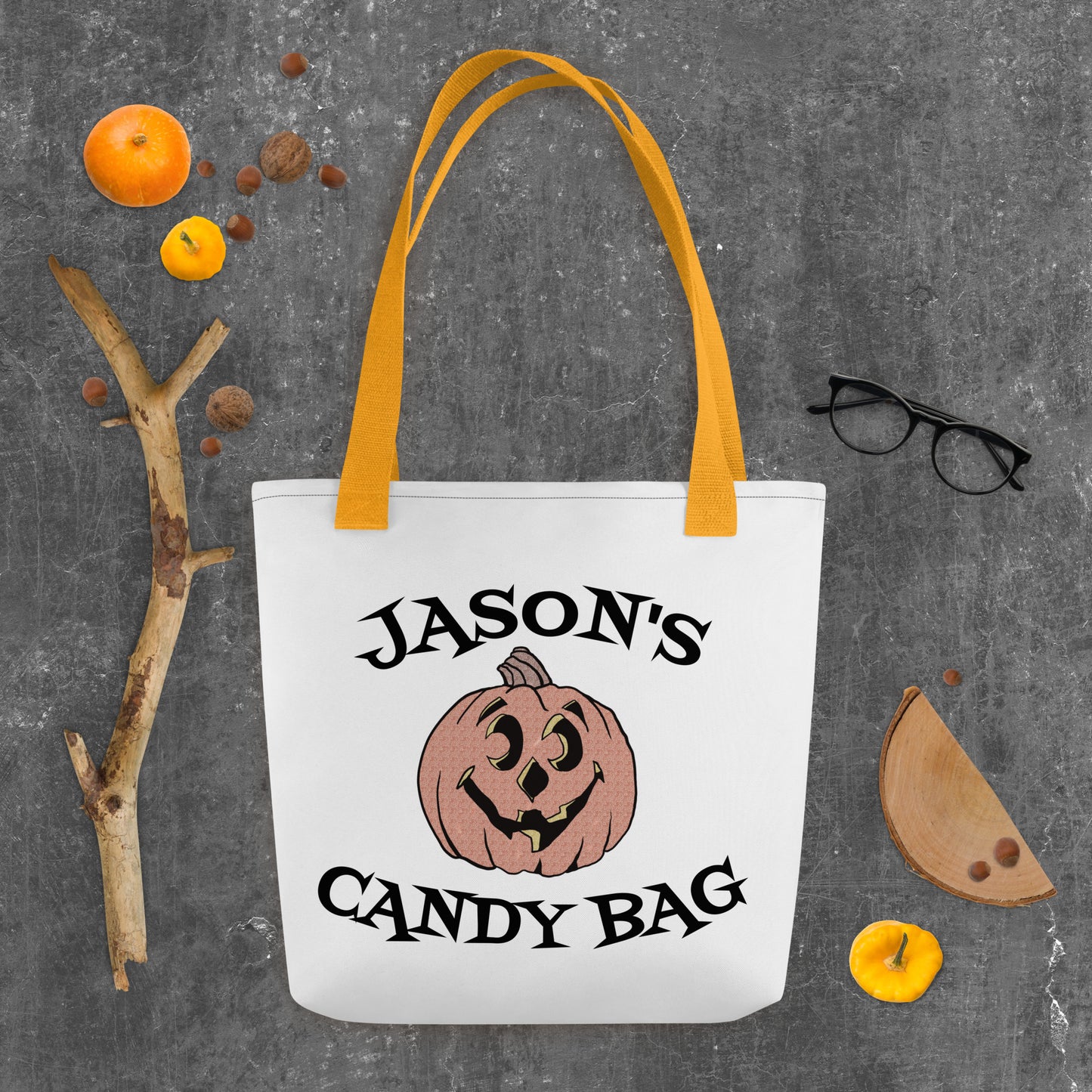 Candy Tote bag Yellow