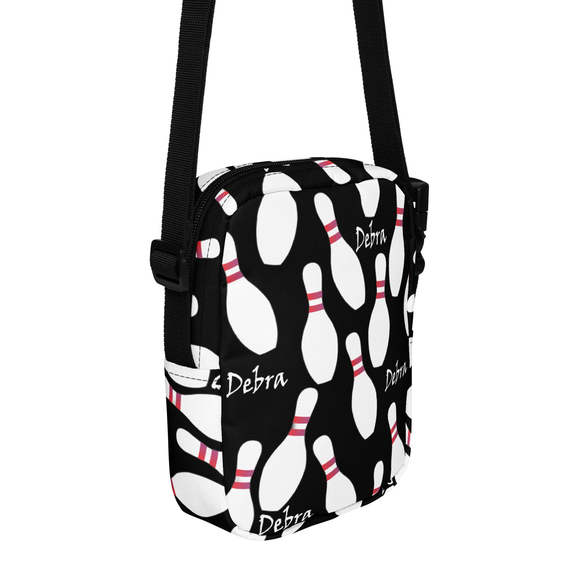 Bowling Pin Utility Crossbody Personalized Bag