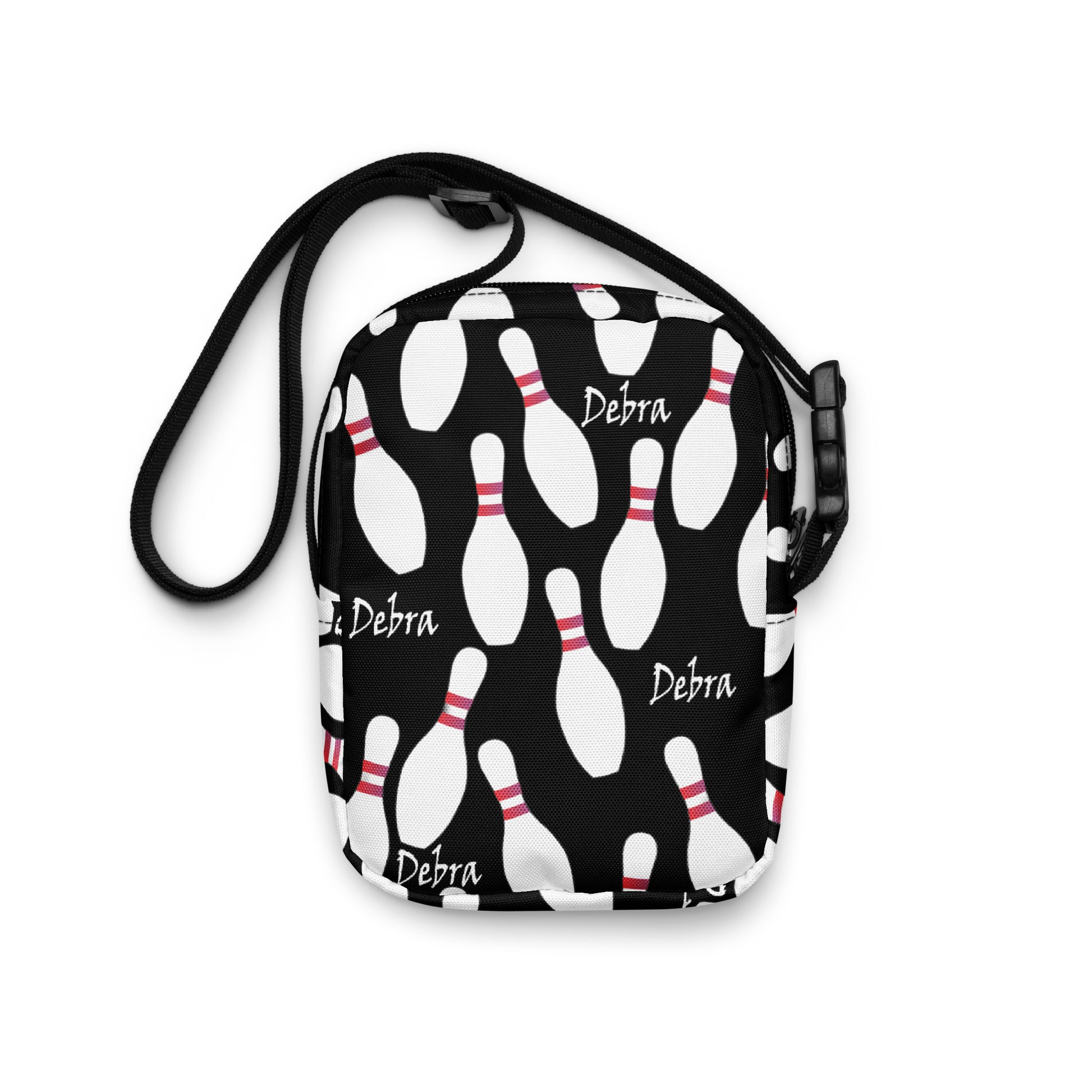 Bowling Pin Utility Crossbody Personalized Bag