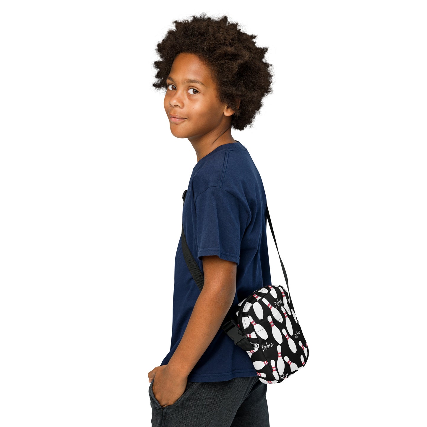 Bowling Pin Utility Crossbody Personalized Bag