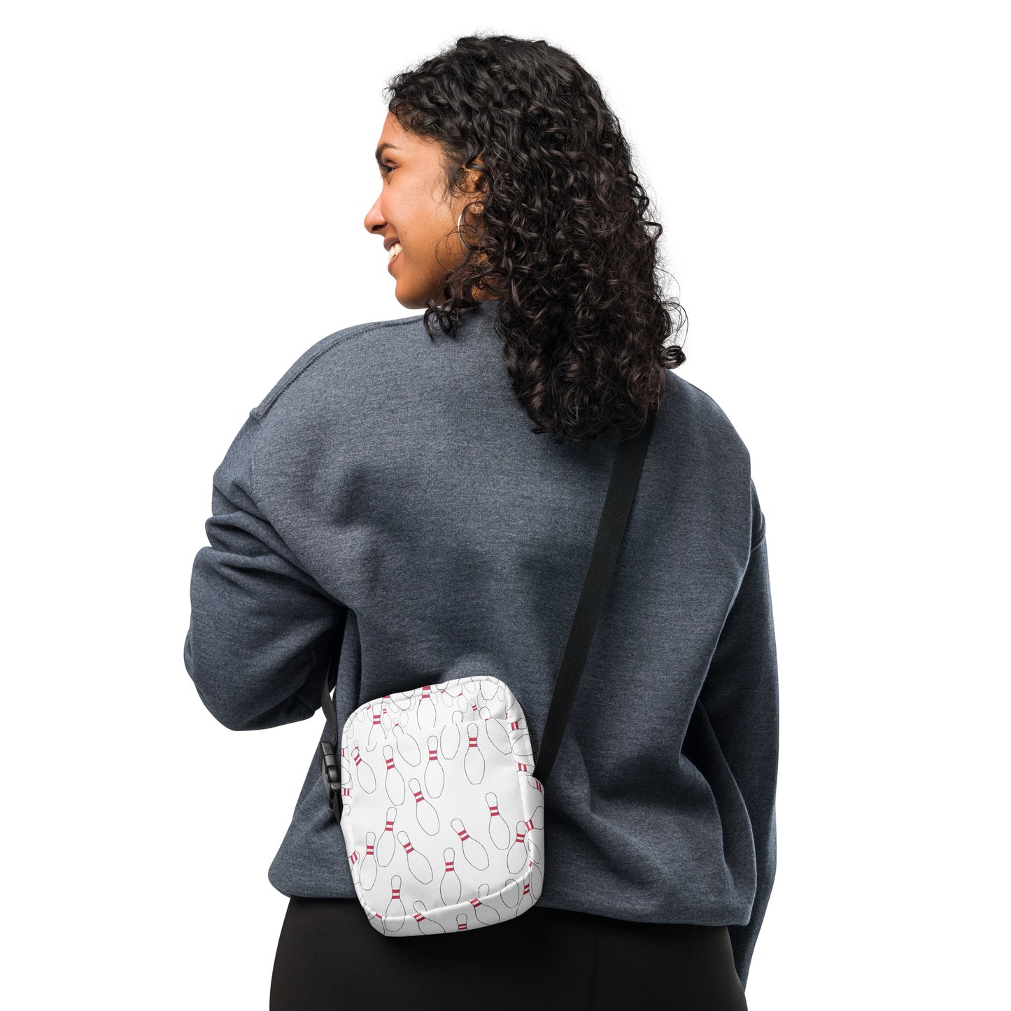 Bowling Pin Utility Crossbody Bag
