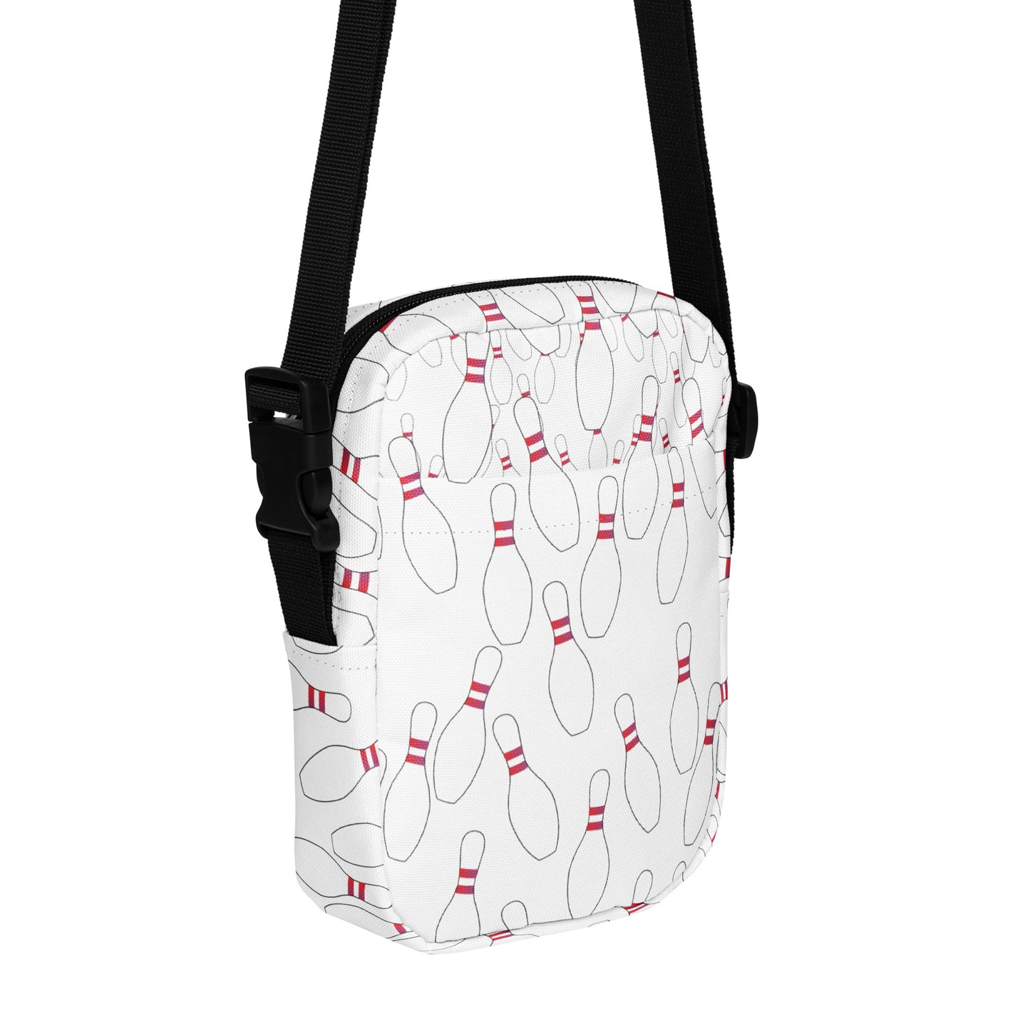 Bowling Pin Utility Crossbody Bag Default Title