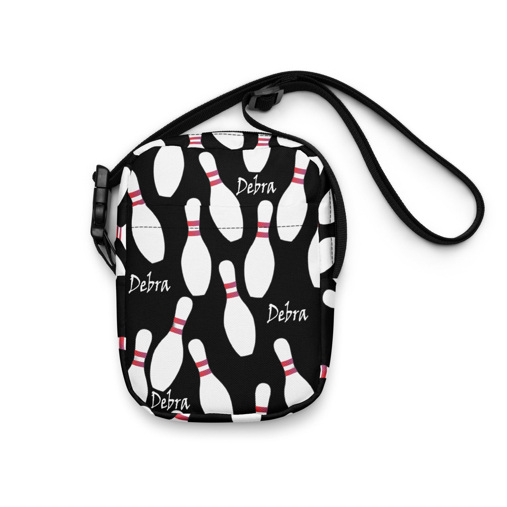 Bowling Pin Utility Crossbody Personalized Bag