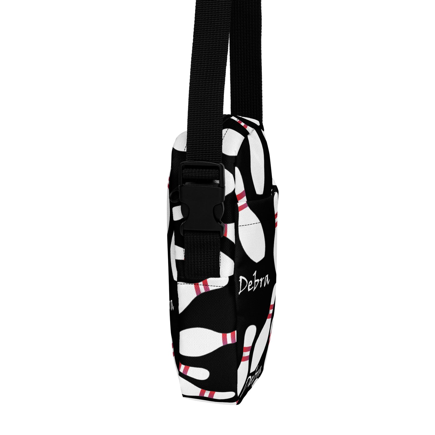 Bowling Pin Utility Crossbody Personalized Bag