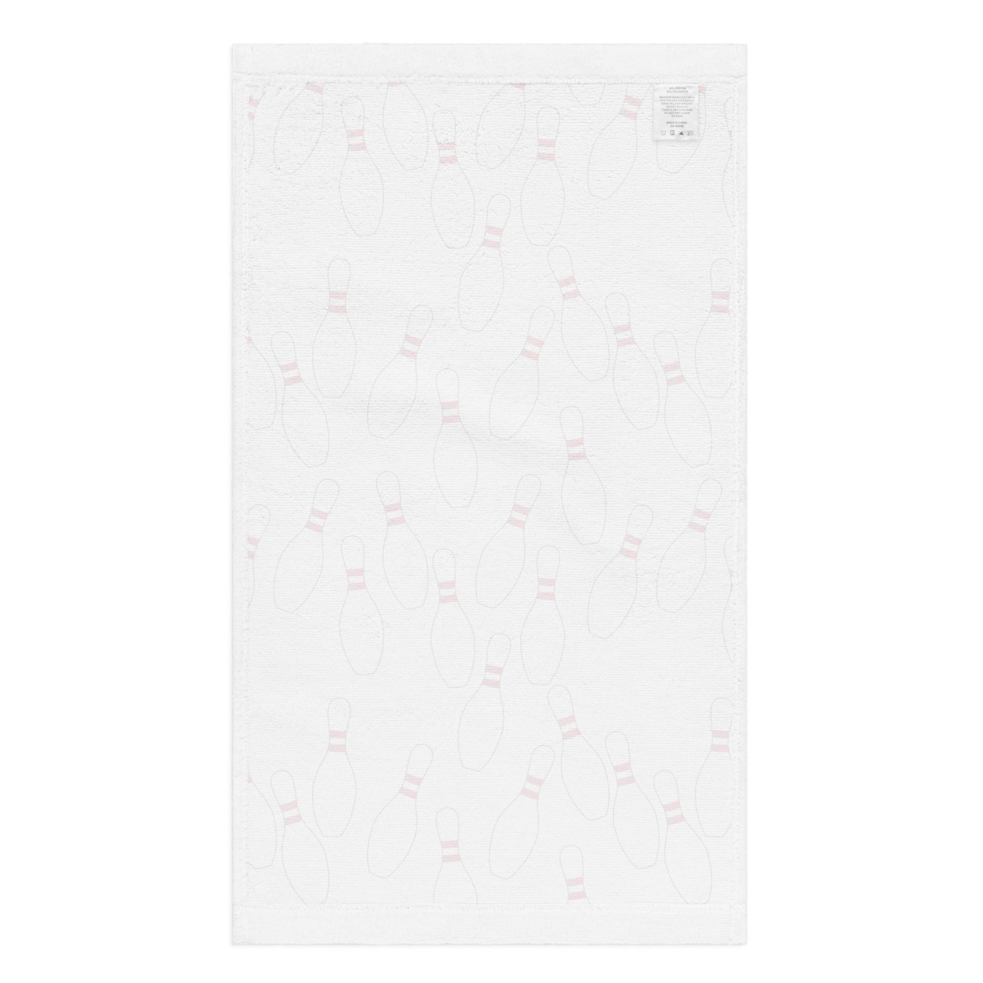 Bowling Pin Hand Towel