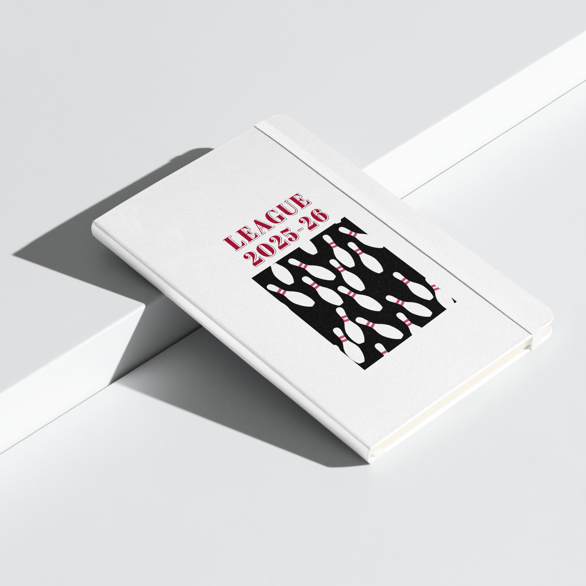 Bowling Pin Hardcover Bound Notebook