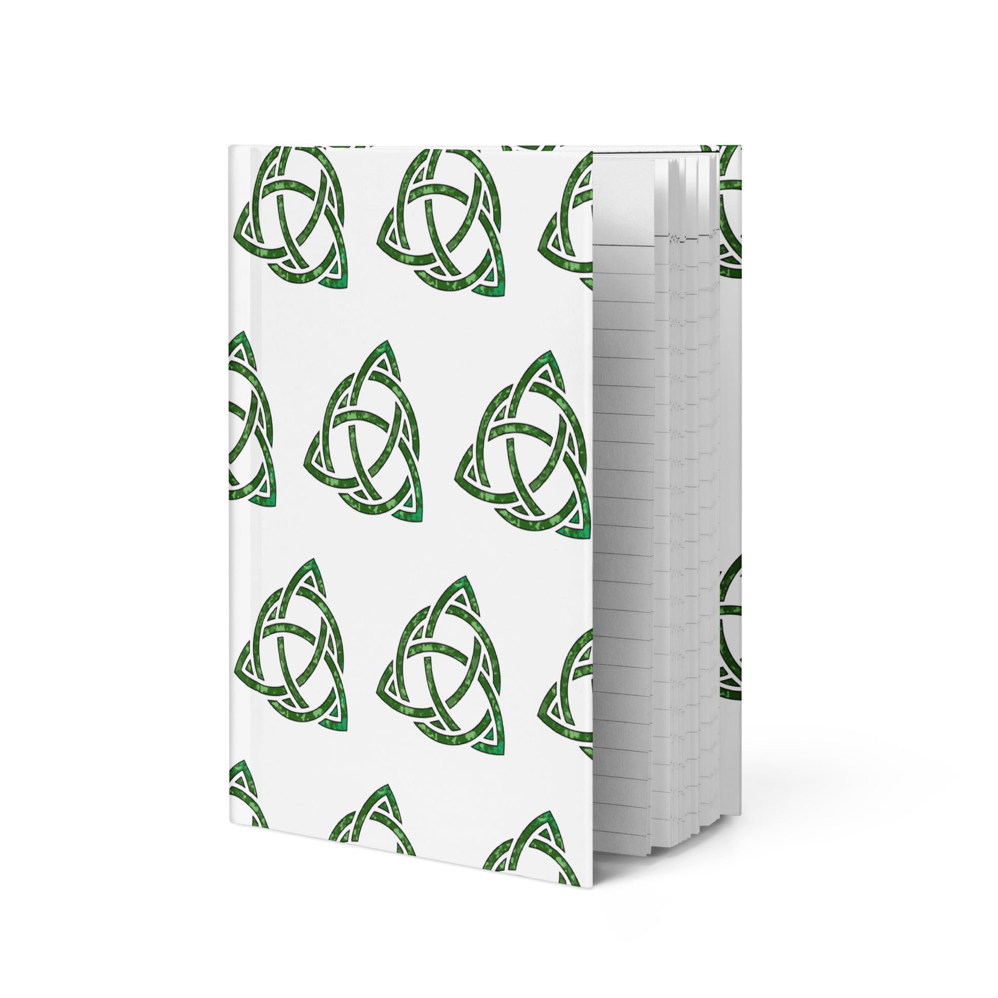 Celtic Knot Triquetra Hardcover journal matte Default Title