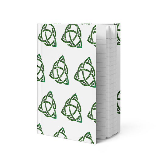 Celtic Knot Triquetra Hardcover journal matte Default Title