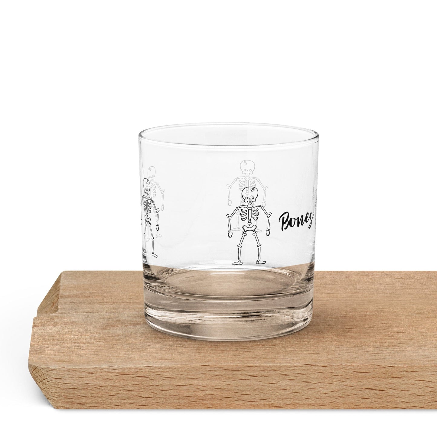 Skeleton Rocks glass