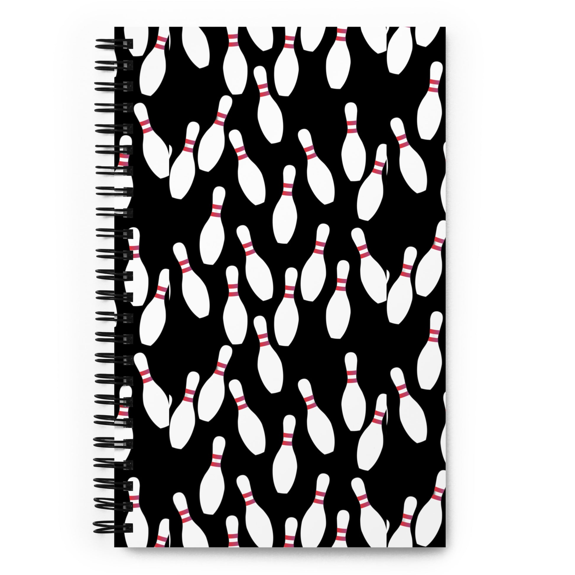 Bowling Pin Spiral Notebook