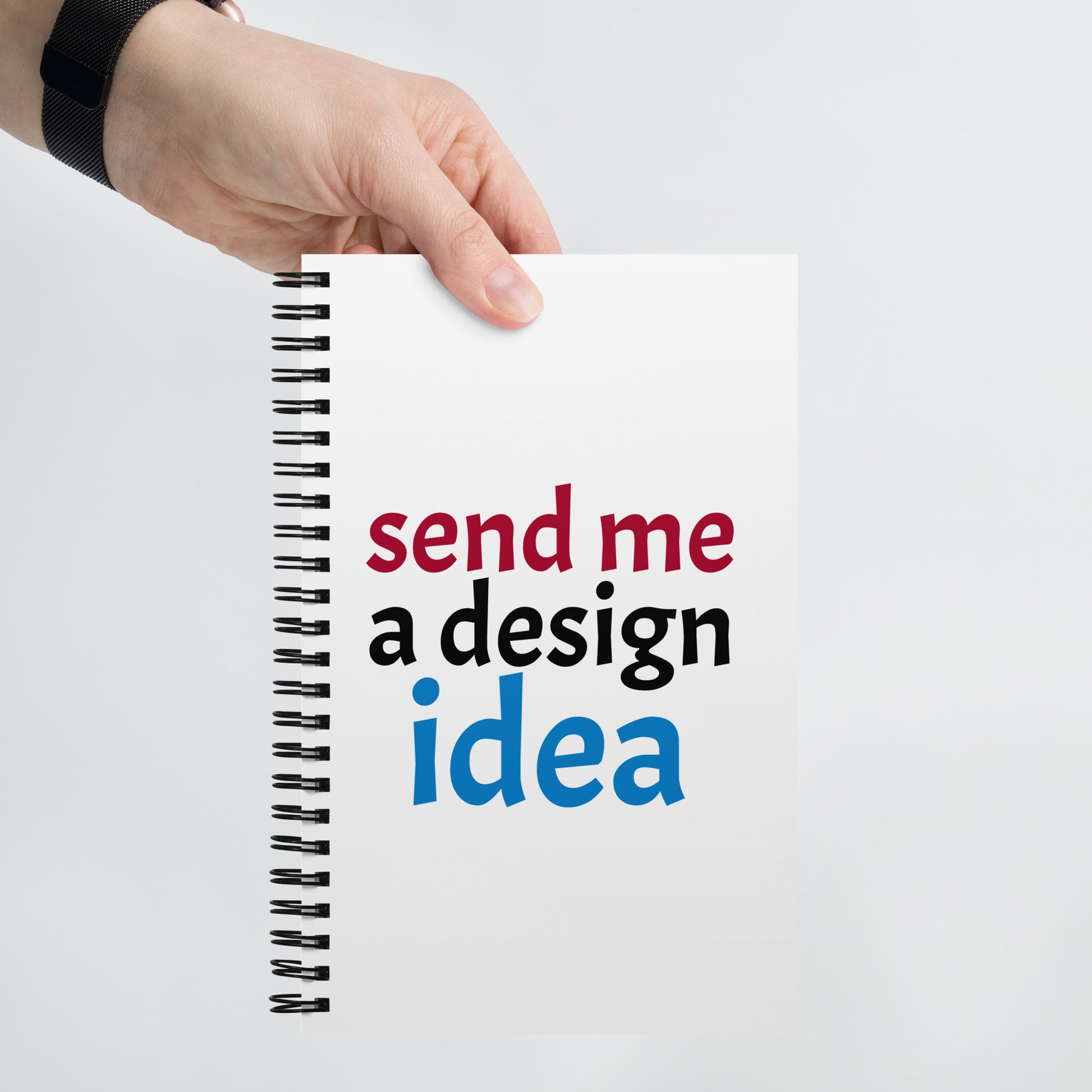 Personalized Spiral notebook