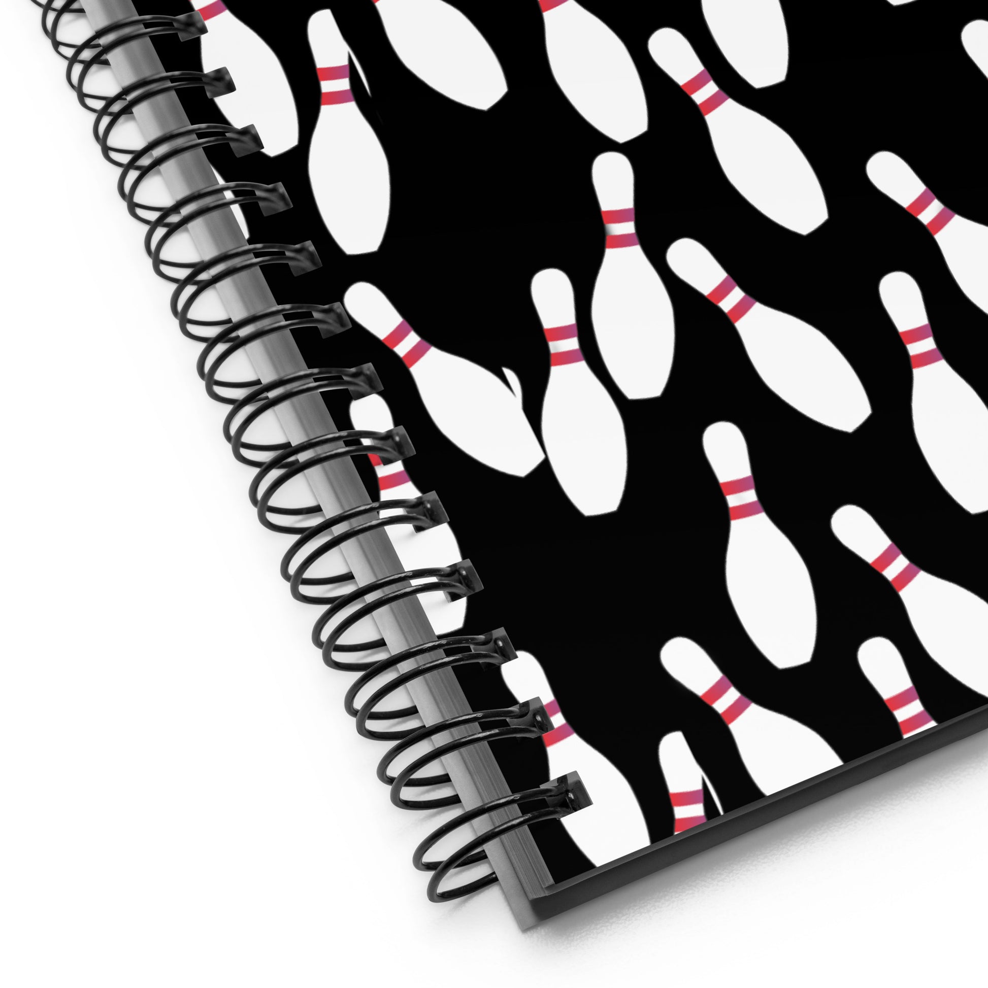 Bowling Pin Spiral Notebook