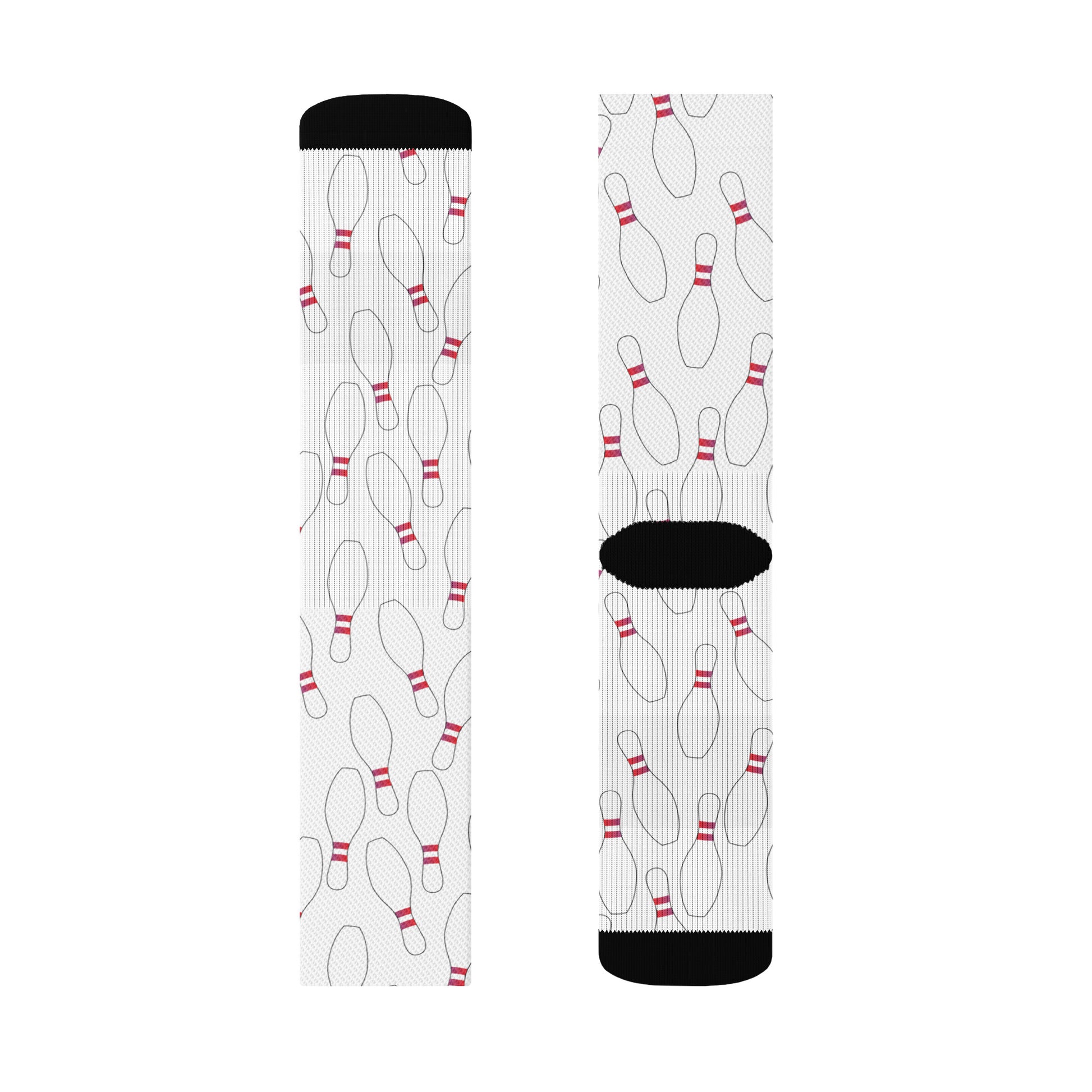 Bowling Pin Crew Socks