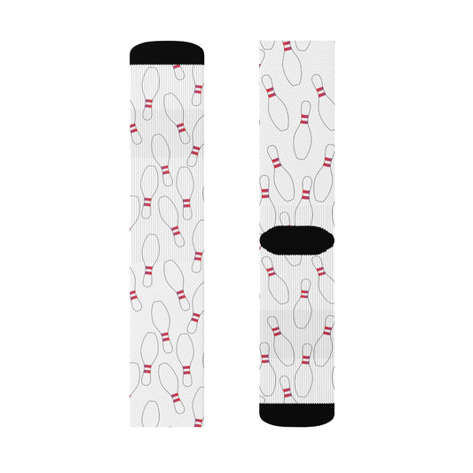 Bowling Pin Crew Socks