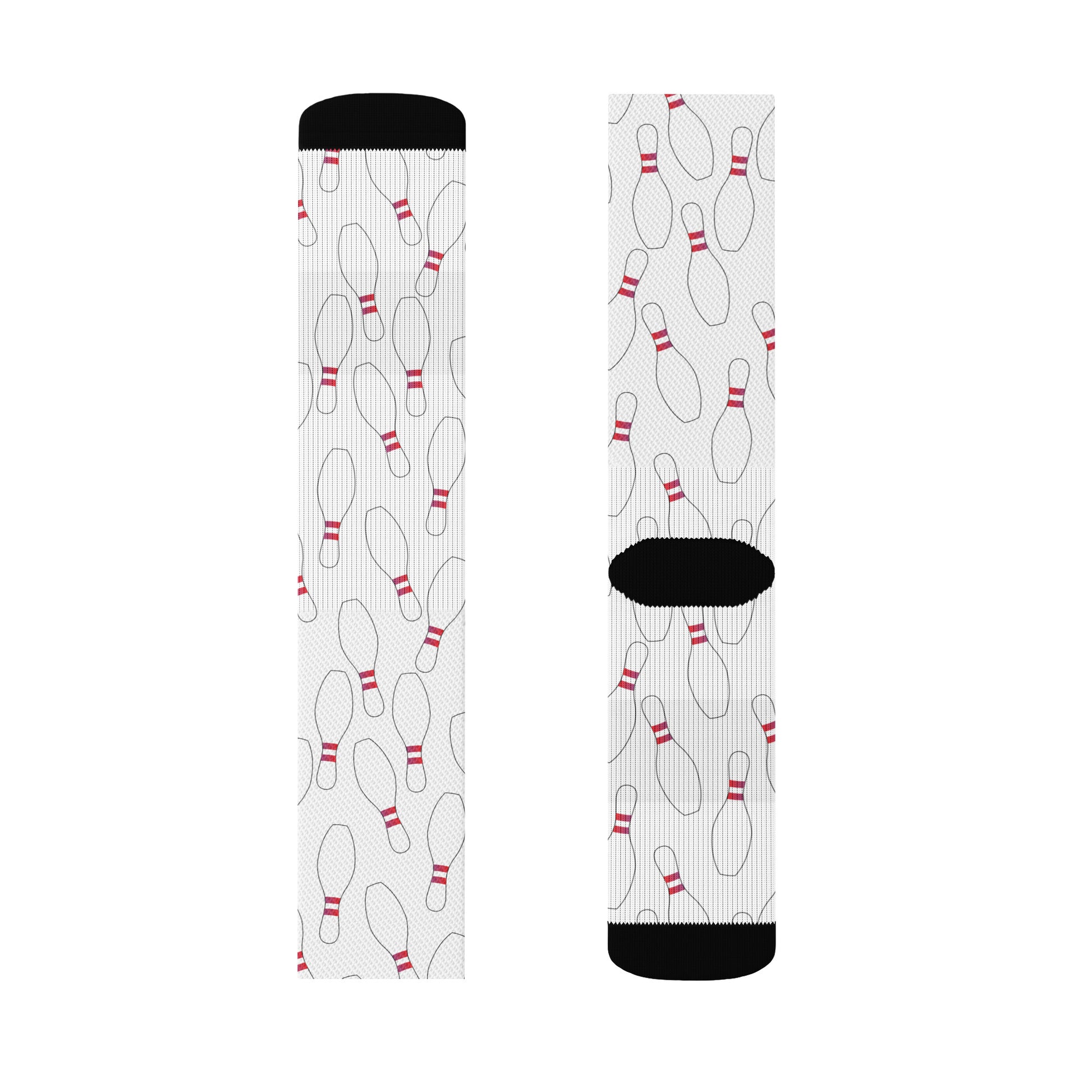Bowling Pin Crew Socks
