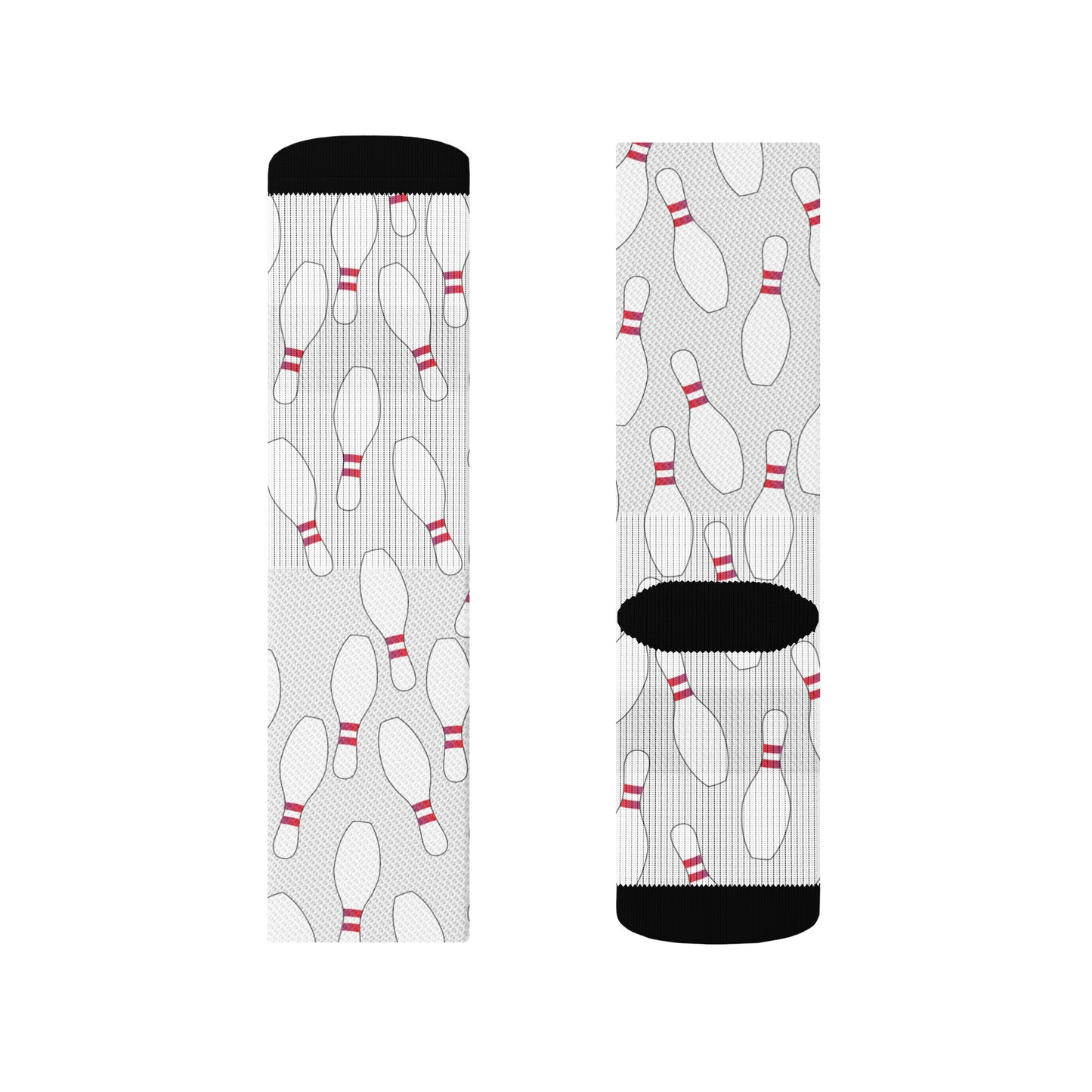 Bowling Pin Crew Socks