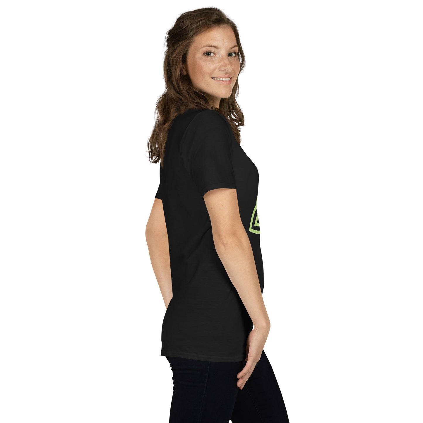 Celtic Knot Triangle Short-Sleeve Unisex T-Shirt