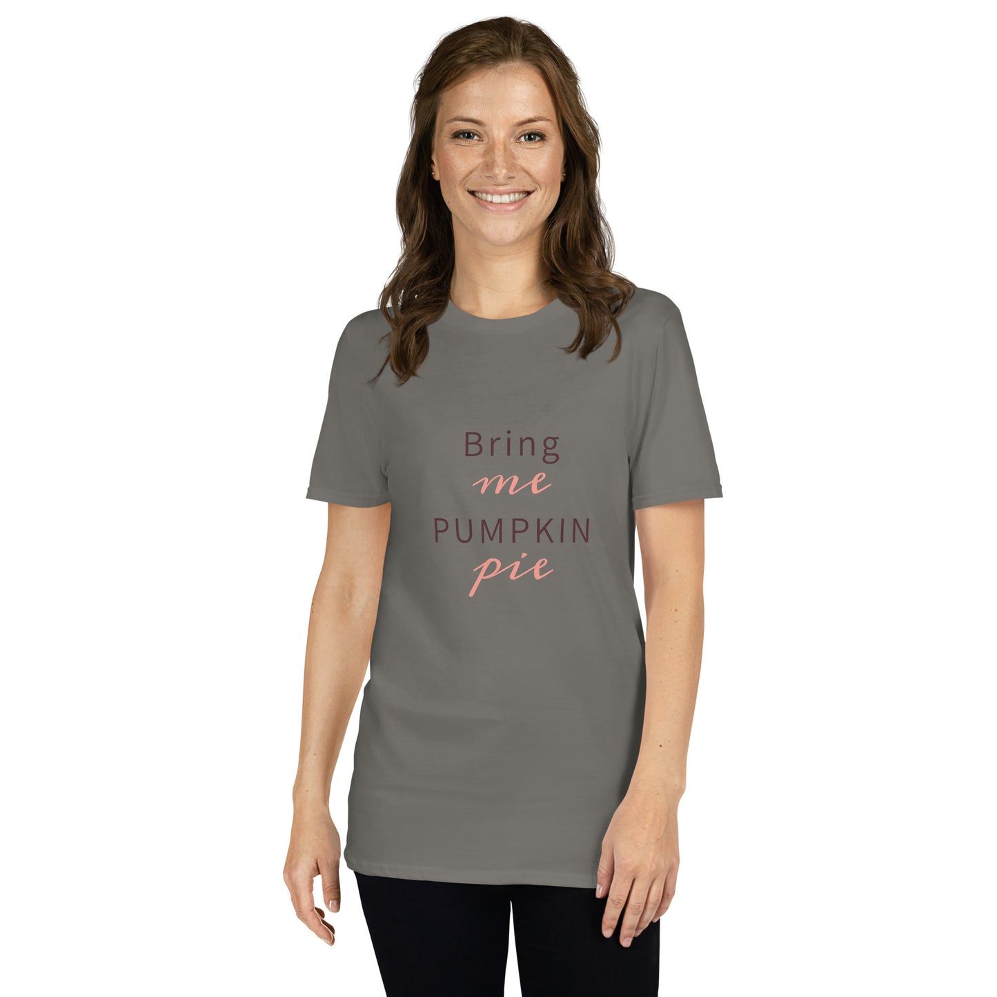 Bring Me Pumpkin Pie Short-Sleeve Unisex T-Shirt Charcoal