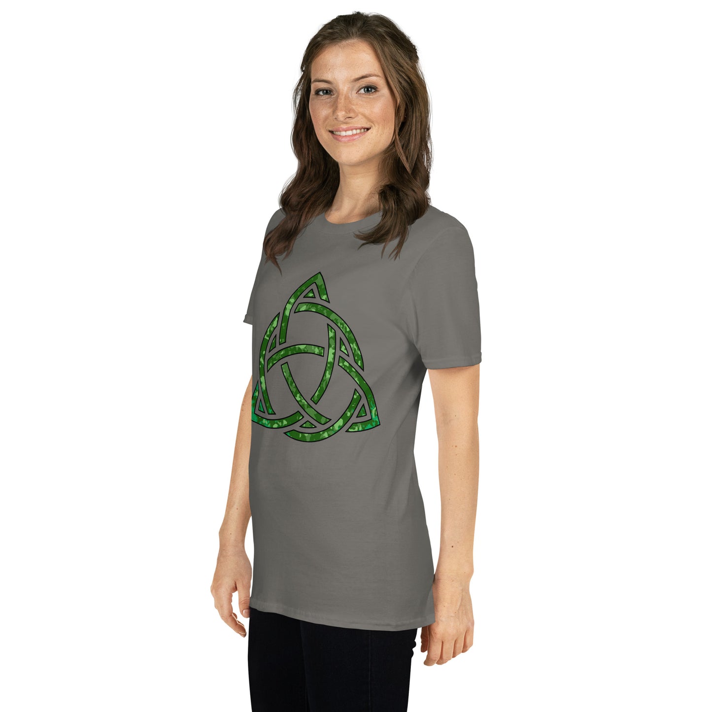 Celtic Knot Triquetra Short-Sleeve Unisex T-Shirt
