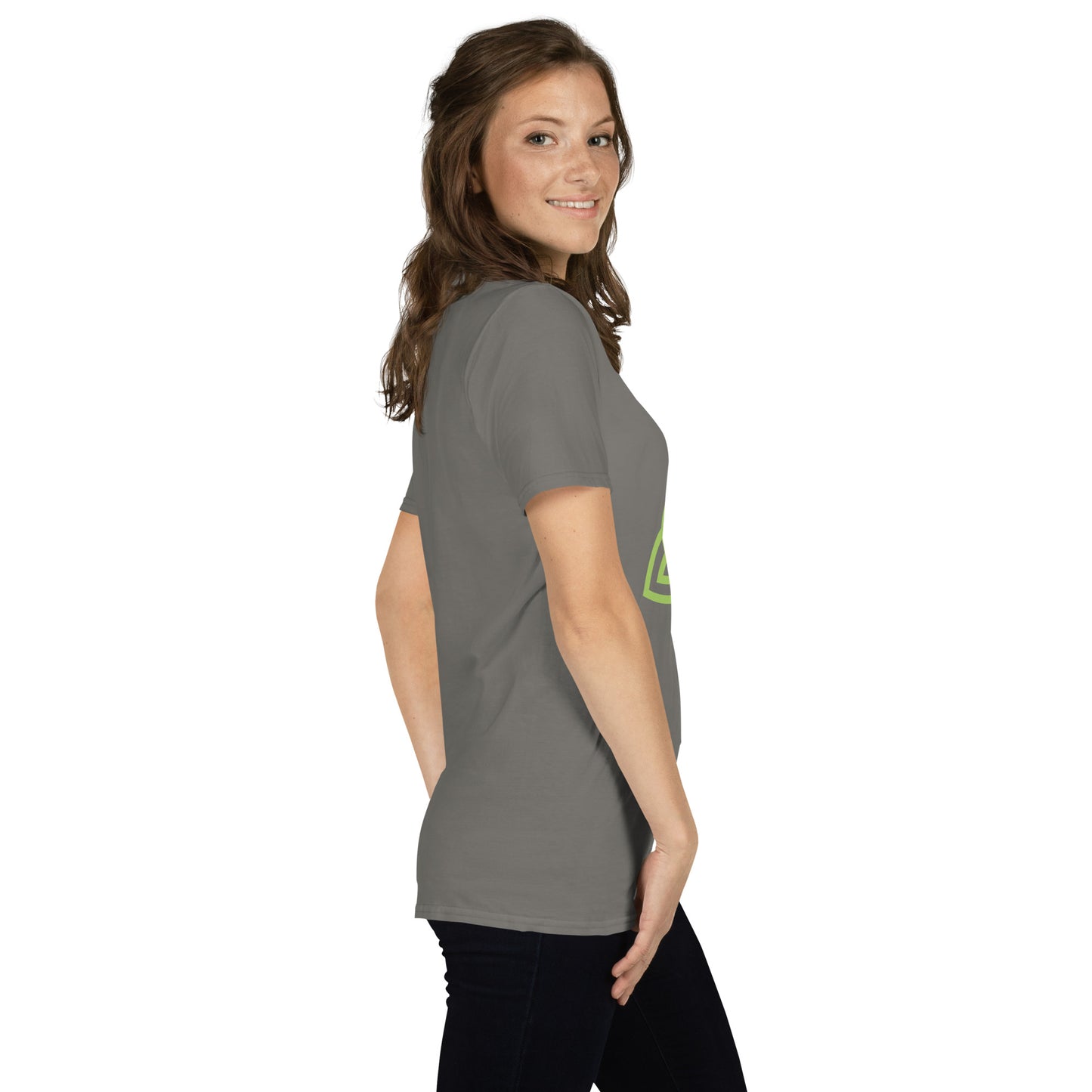 Celtic Knot Triangle Short-Sleeve Unisex T-Shirt