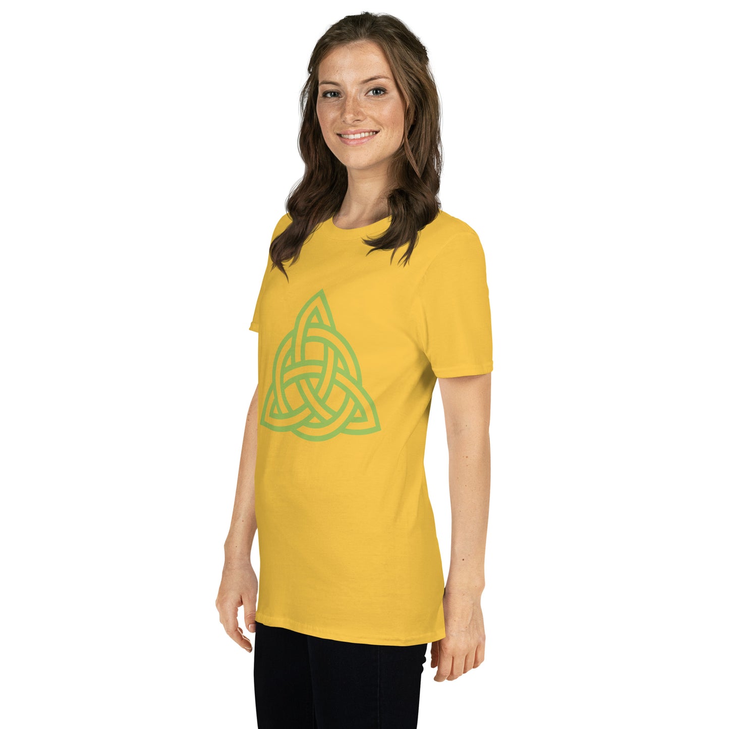 Celtic Knot Triangle Short-Sleeve Unisex T-Shirt