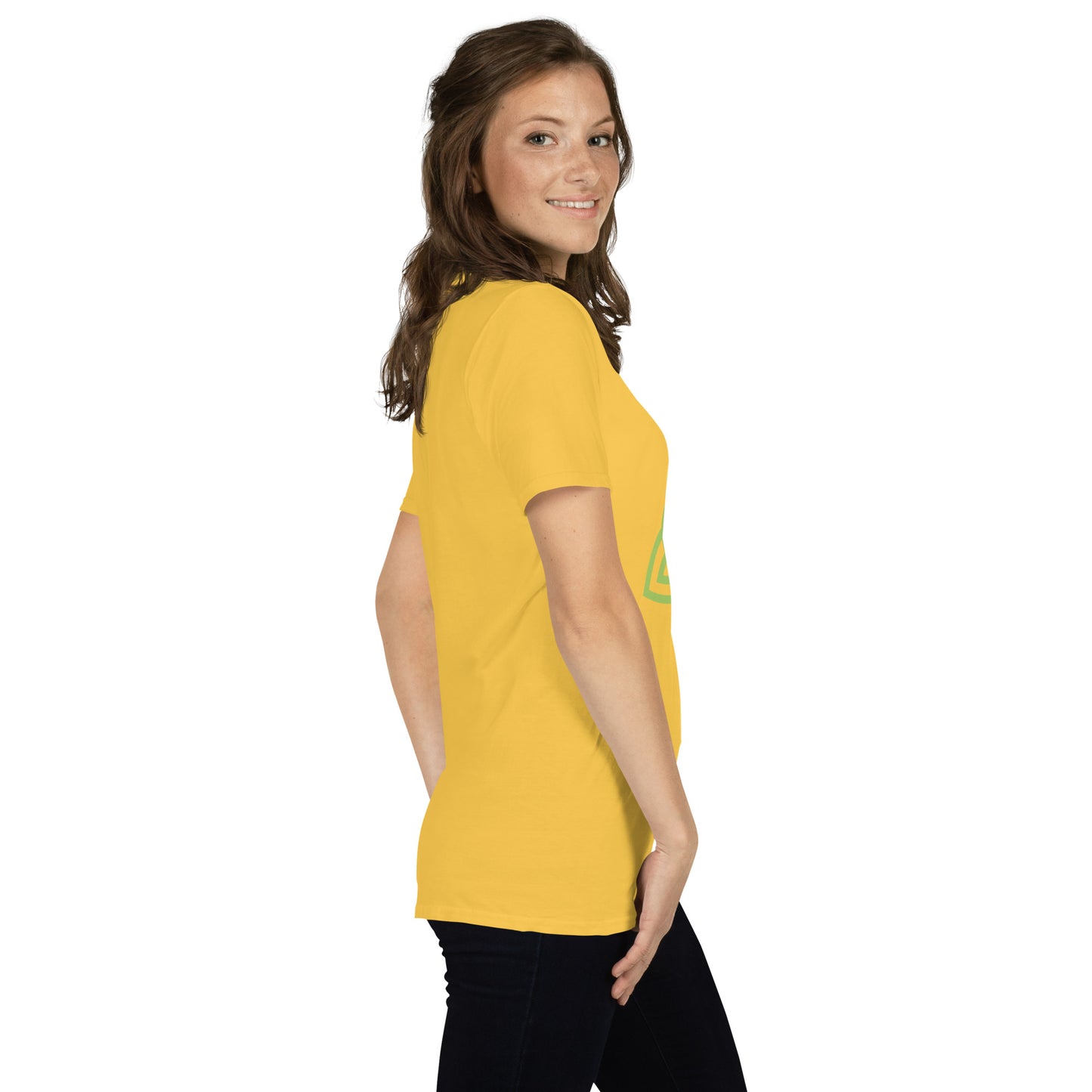 Celtic Knot Triangle Short-Sleeve Unisex T-Shirt