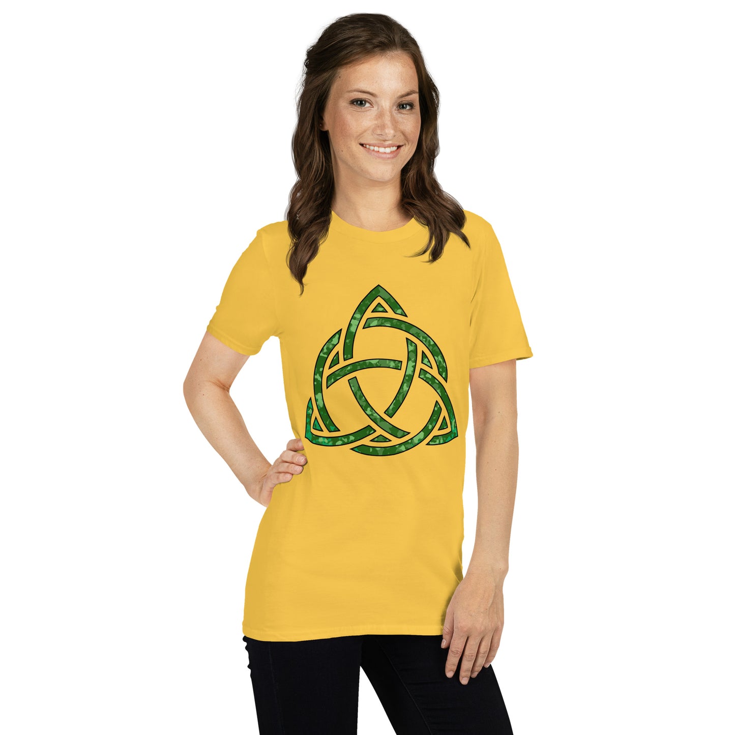 Celtic Knot Triquetra Short-Sleeve Unisex T-Shirt