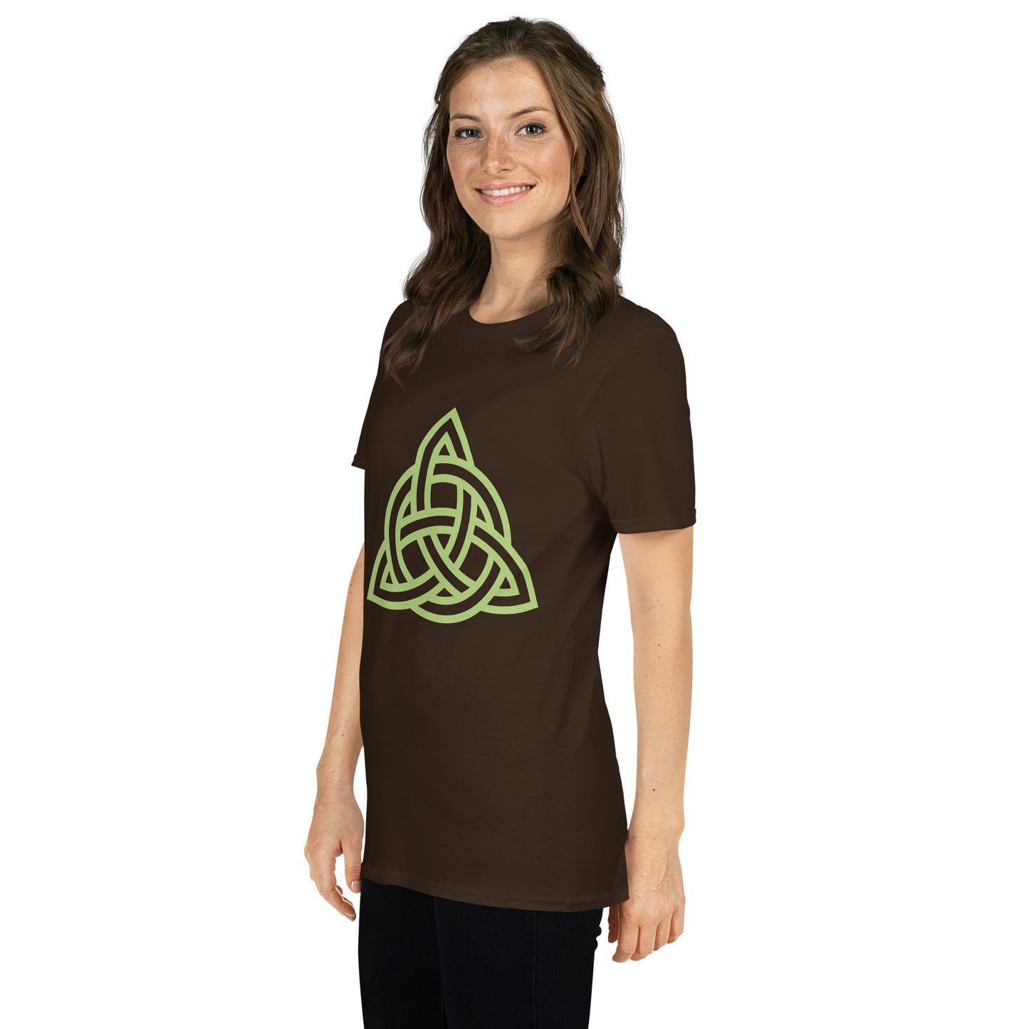 Celtic Knot Triangle Short-Sleeve Unisex T-Shirt