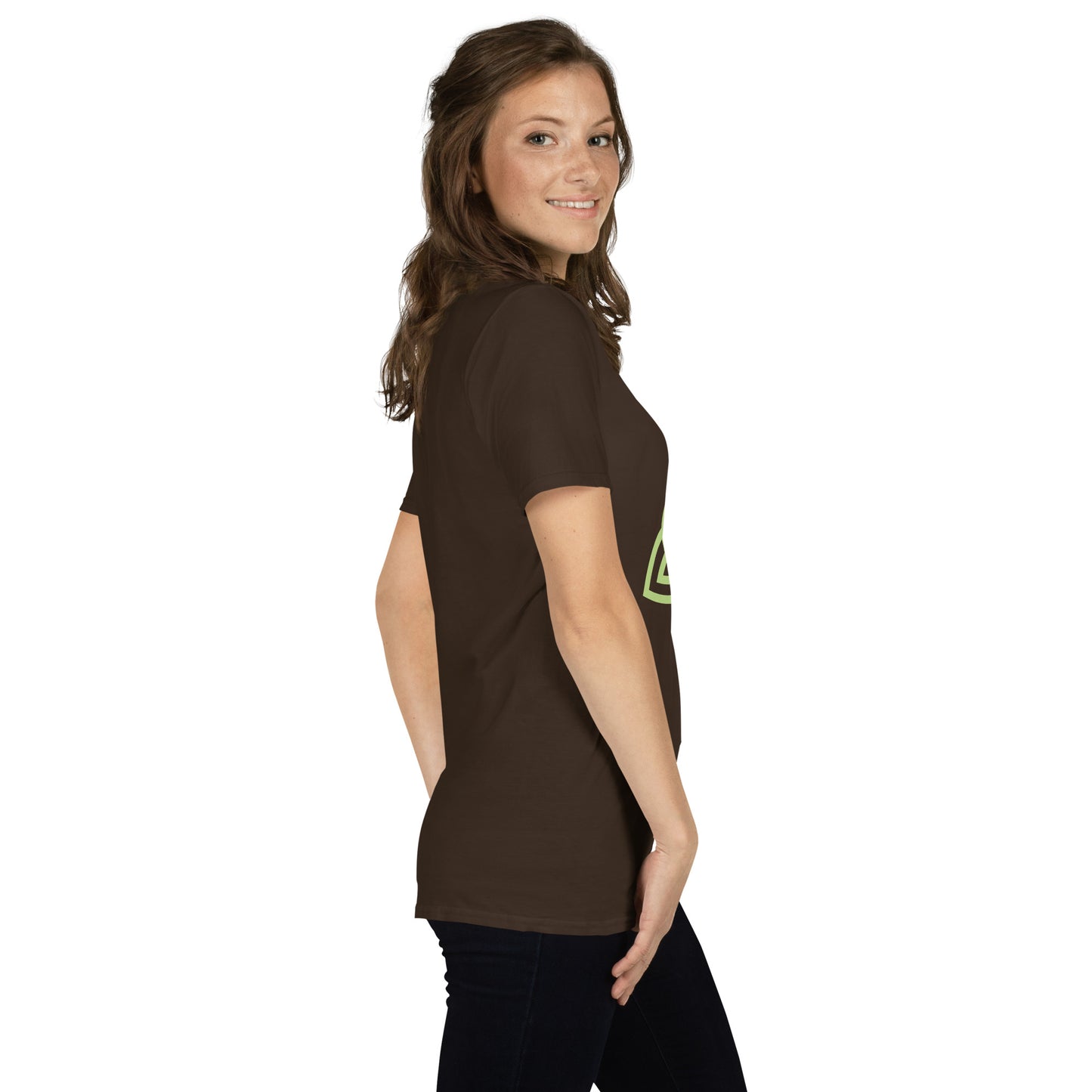 Celtic Knot Triangle Short-Sleeve Unisex T-Shirt