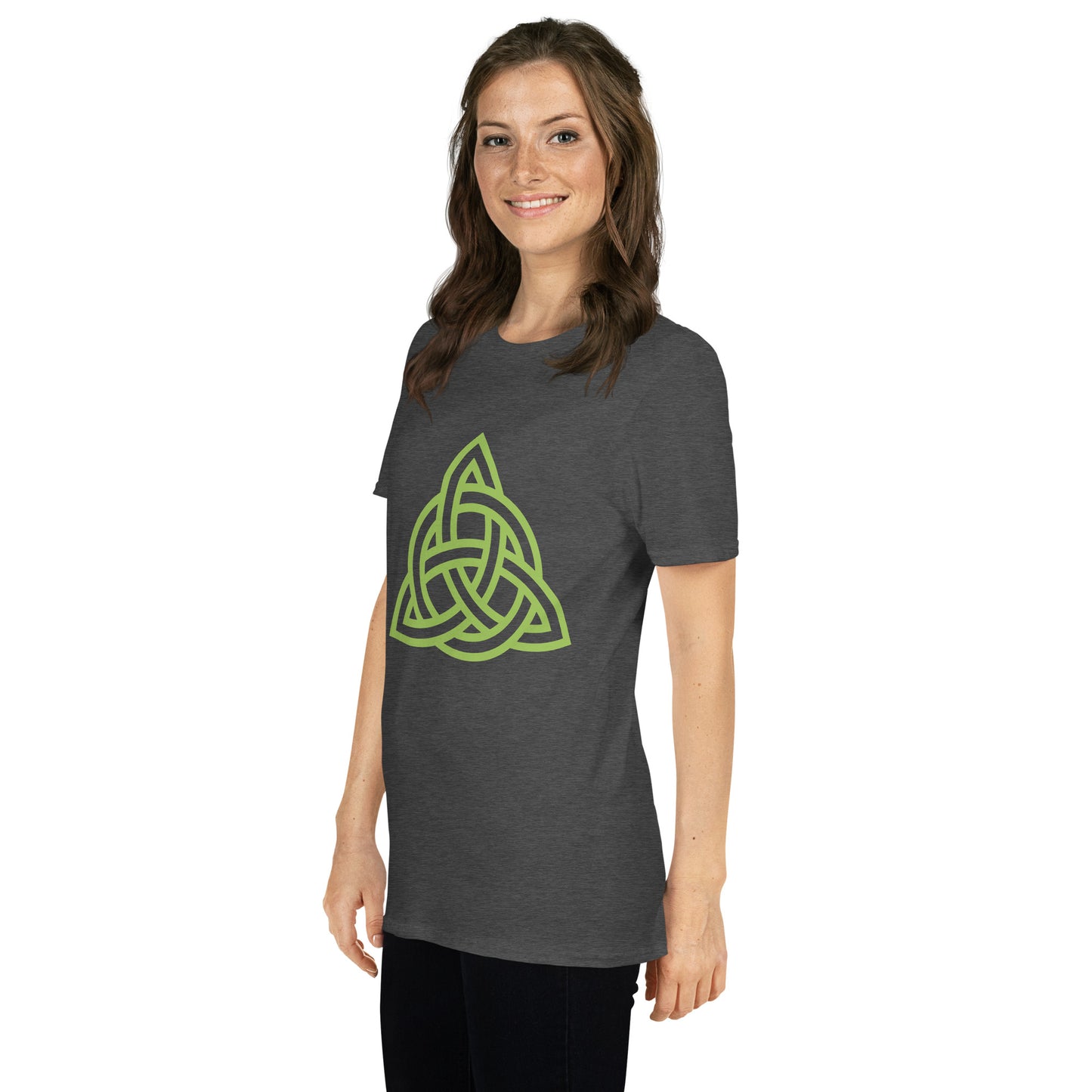 Celtic Knot Triangle Short-Sleeve Unisex T-Shirt