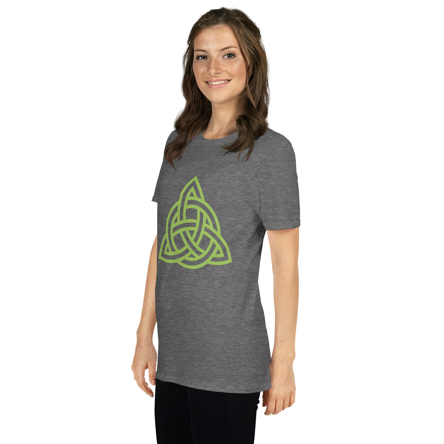 Celtic Knot Triangle Short-Sleeve Unisex T-Shirt