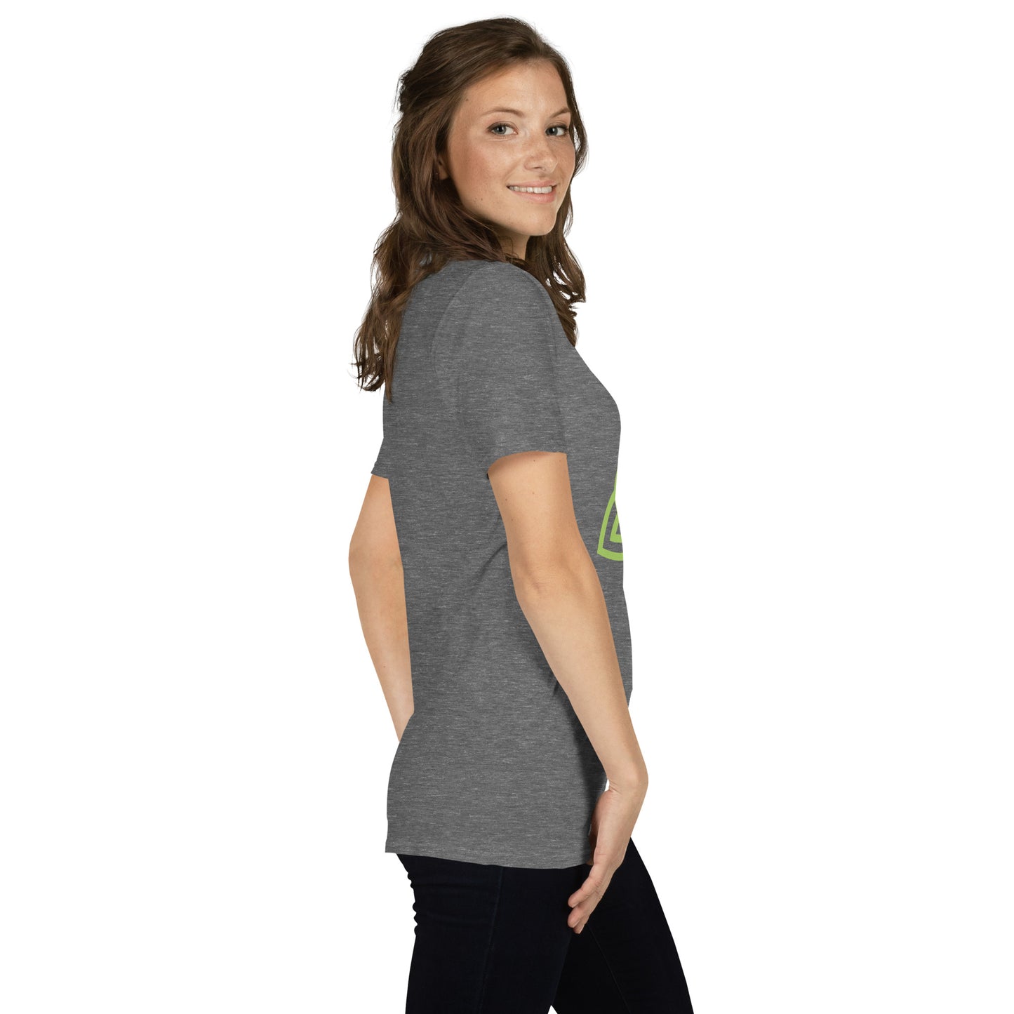 Celtic Knot Triangle Short-Sleeve Unisex T-Shirt