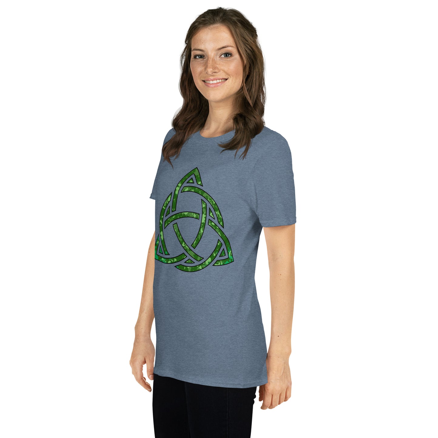 Celtic Knot Triquetra Short-Sleeve Unisex T-Shirt