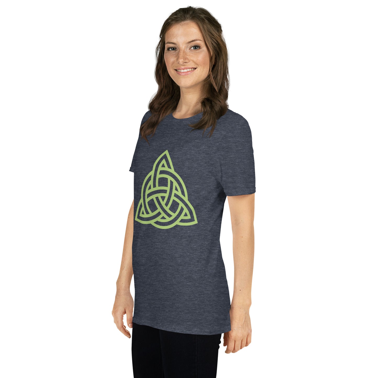 Celtic Knot Triangle Short-Sleeve Unisex T-Shirt