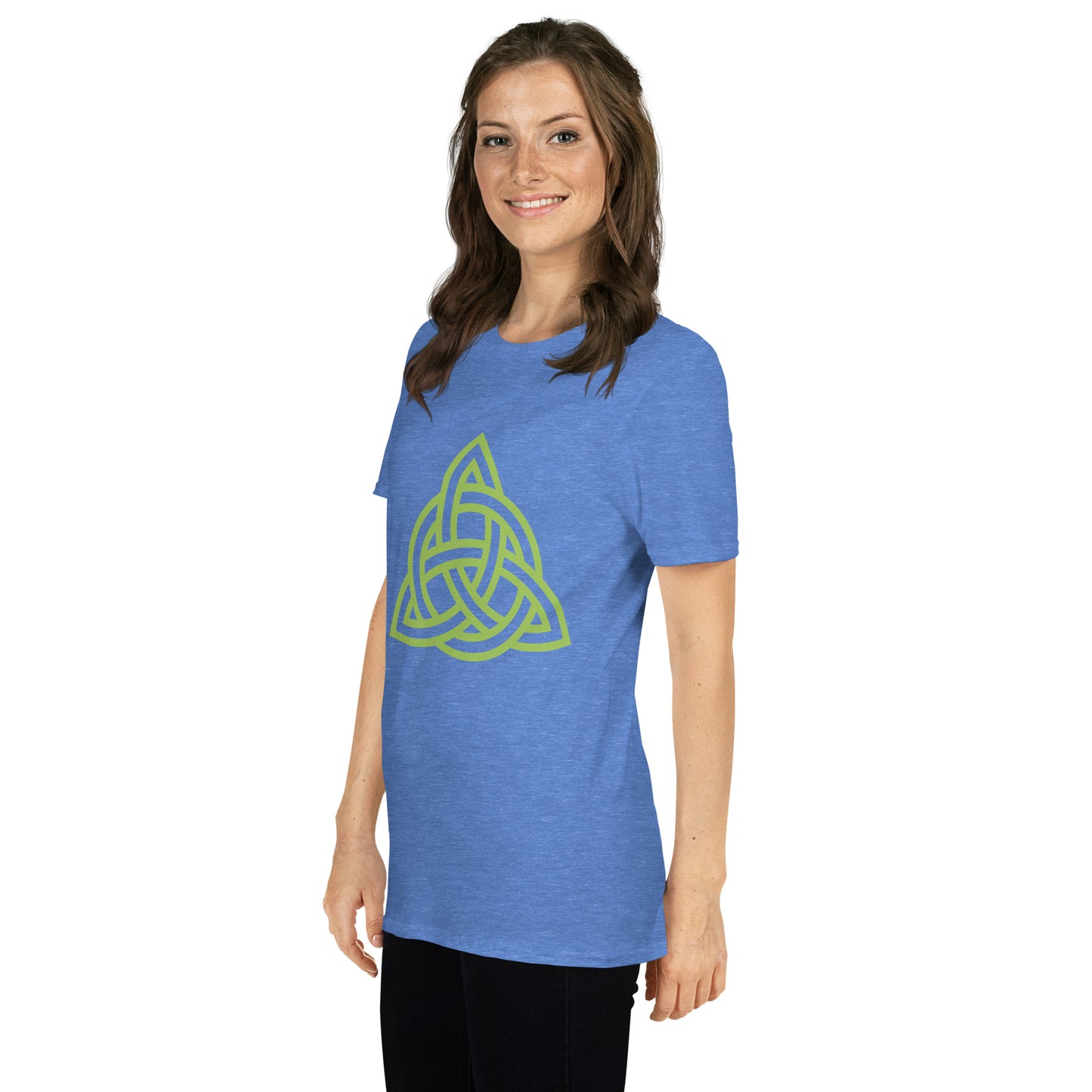 Celtic Knot Triangle Short-Sleeve Unisex T-Shirt